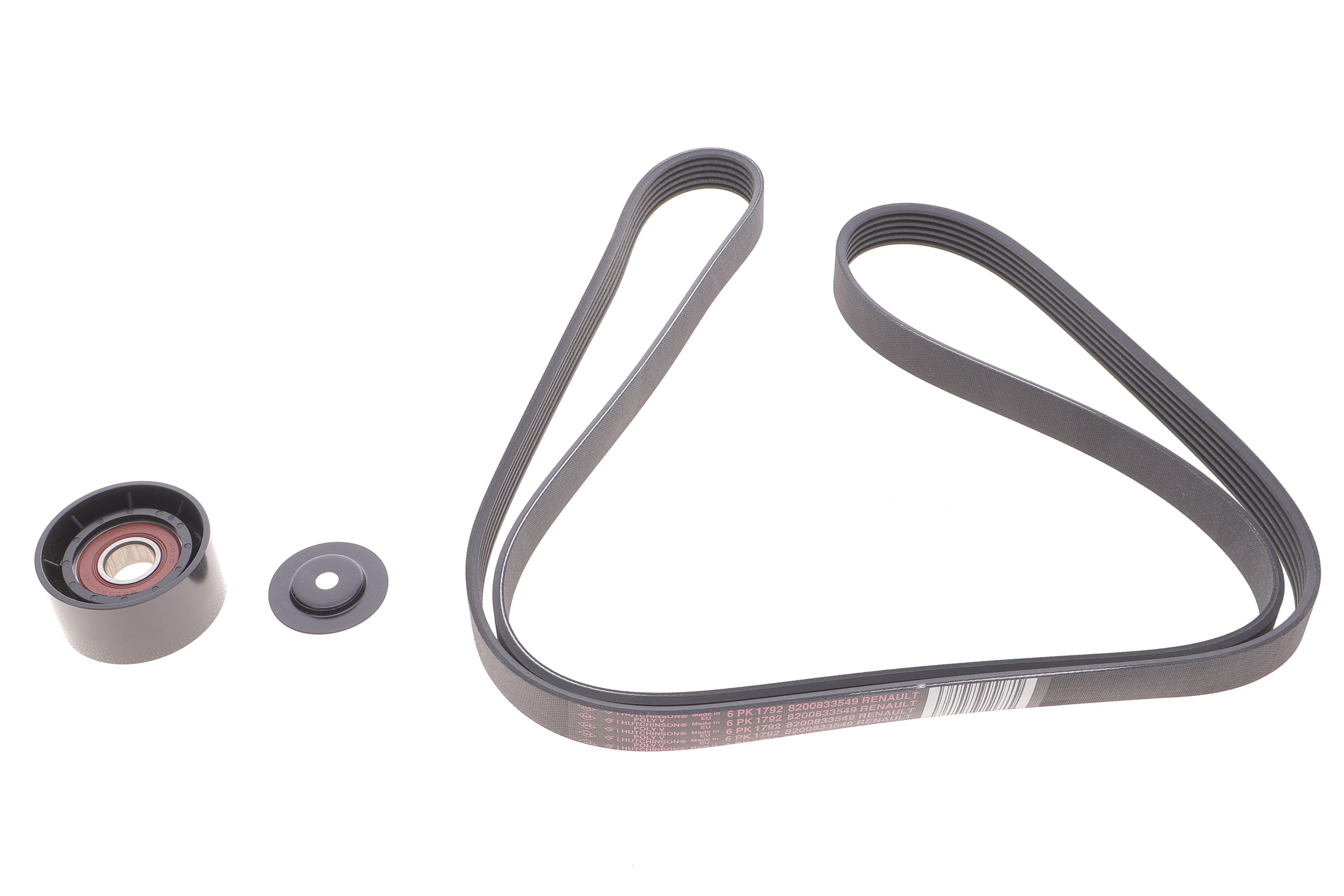 Комплект ременя генератора Opel Vivaro/Renault Trafic II 1.9dCi/2.0 16V 01- (+AC) (6PK1792)
