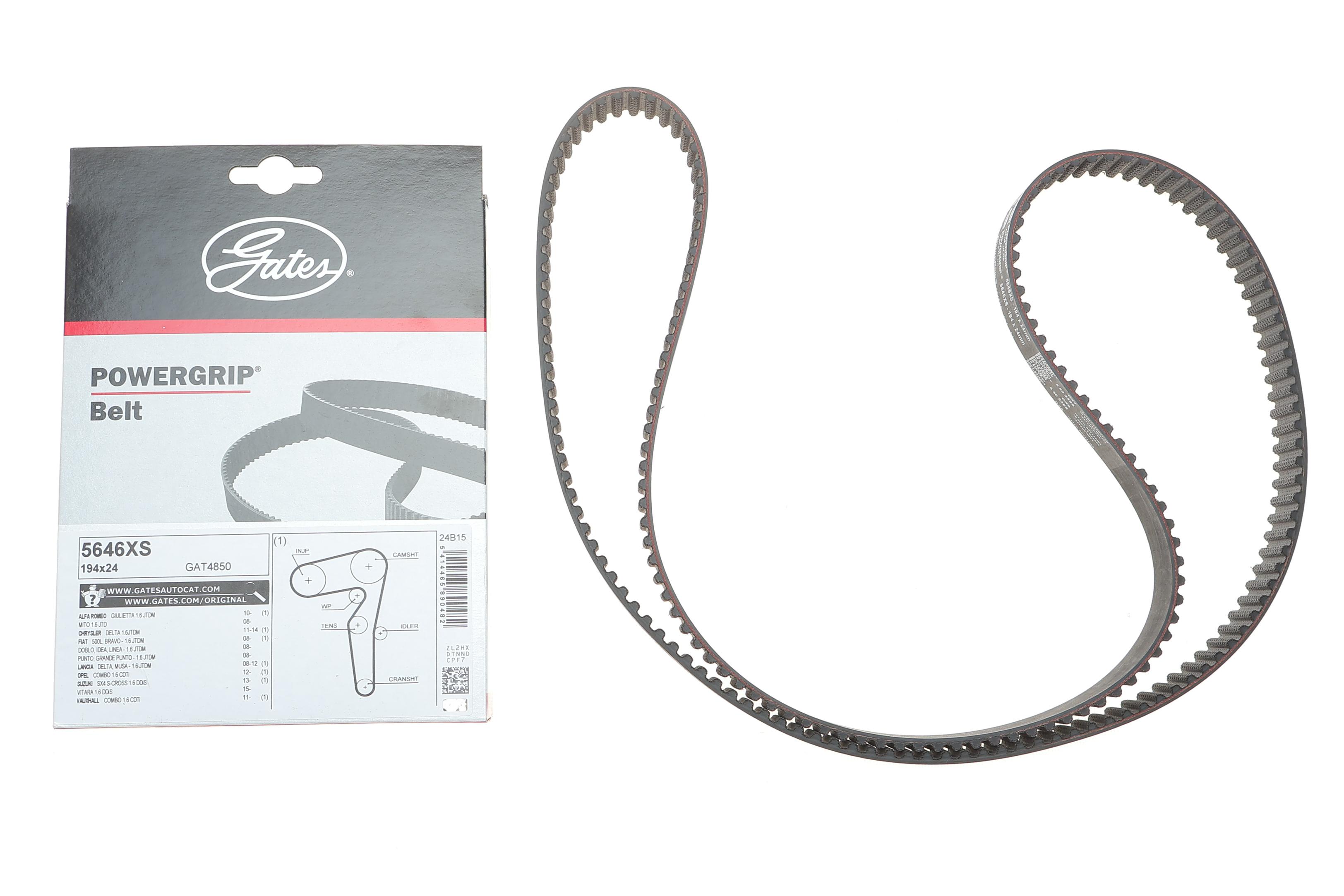 Ремень ГРМ Fiat Doblo 1.6D Multijet 10- (194x24) HT