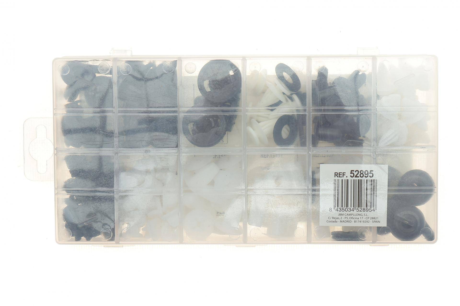 Набір кліпс пластикових Mitsubishi (132шт)