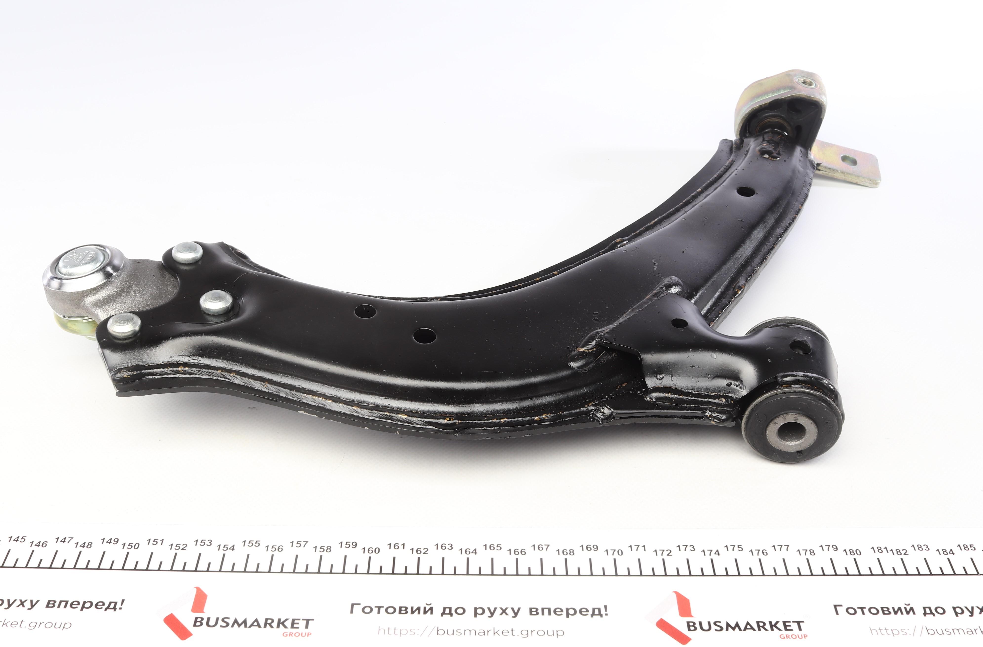 Важіль підвіски (передній/знизу) (L) Citroen Berlingo/Peugeot Partner 1.1-1.9D 96-08 (з кульової 16m