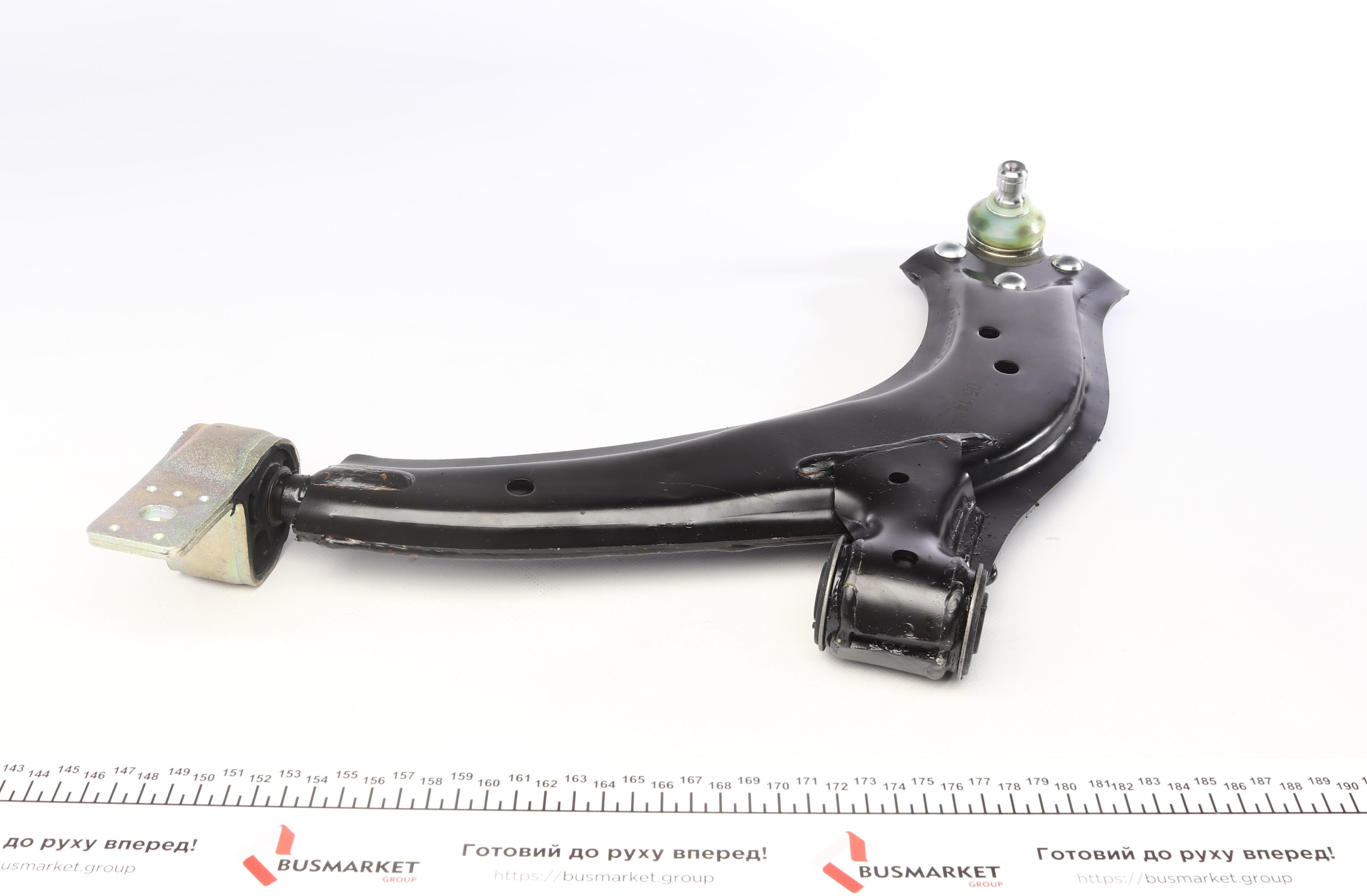 Важіль підвіски (передній/знизу) (L) Citroen Berlingo/Peugeot Partner 1.1-1.9D 96-08 (з кульової 16m