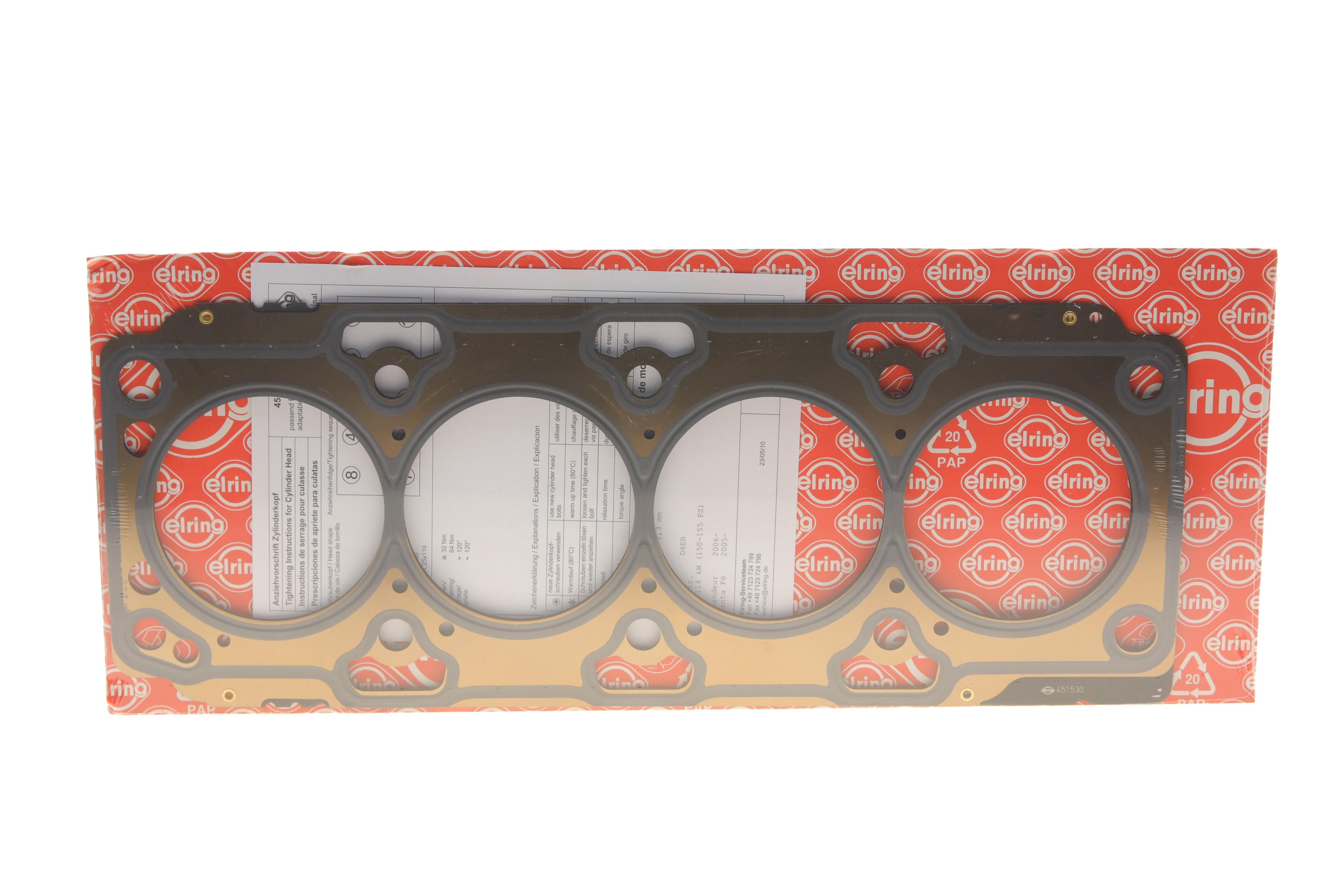 Прокладка ГБЦ Hyundai Santa Fe 2.2 CRDi 06-12 (3 метки)