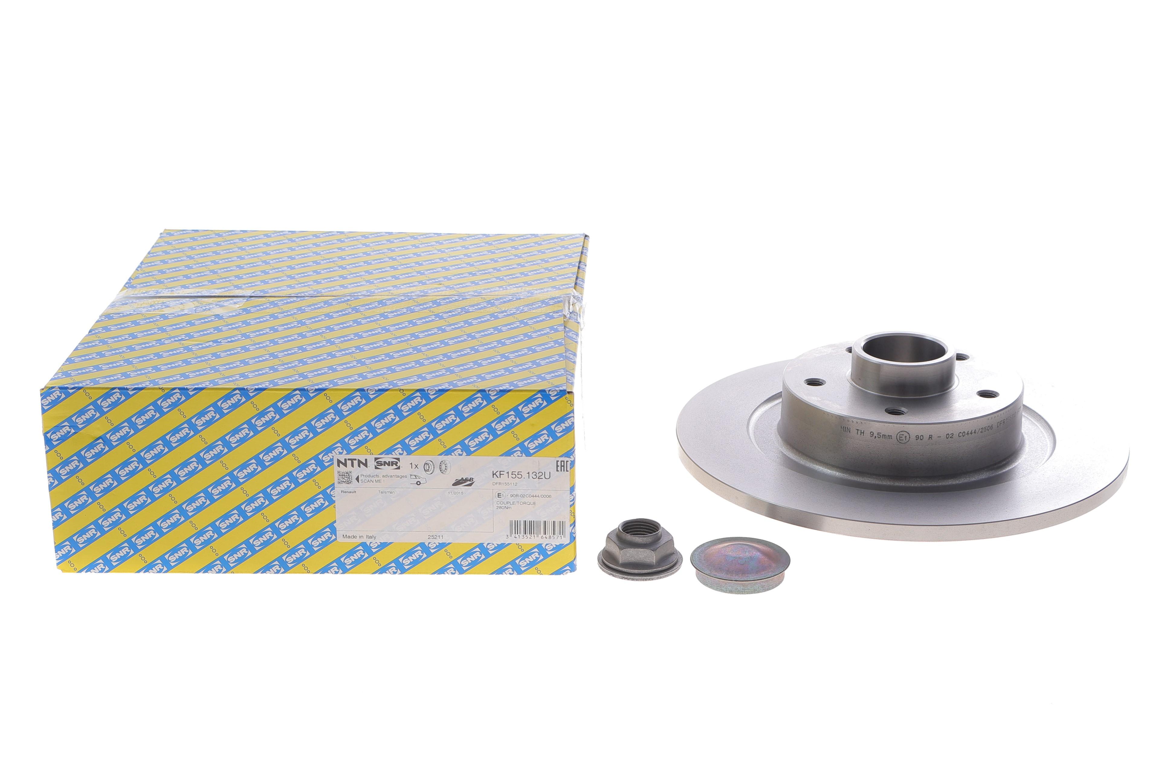 Диск гальмівний (задній) Renault Talisman 1.5/1.6dCi 15- (290x11)