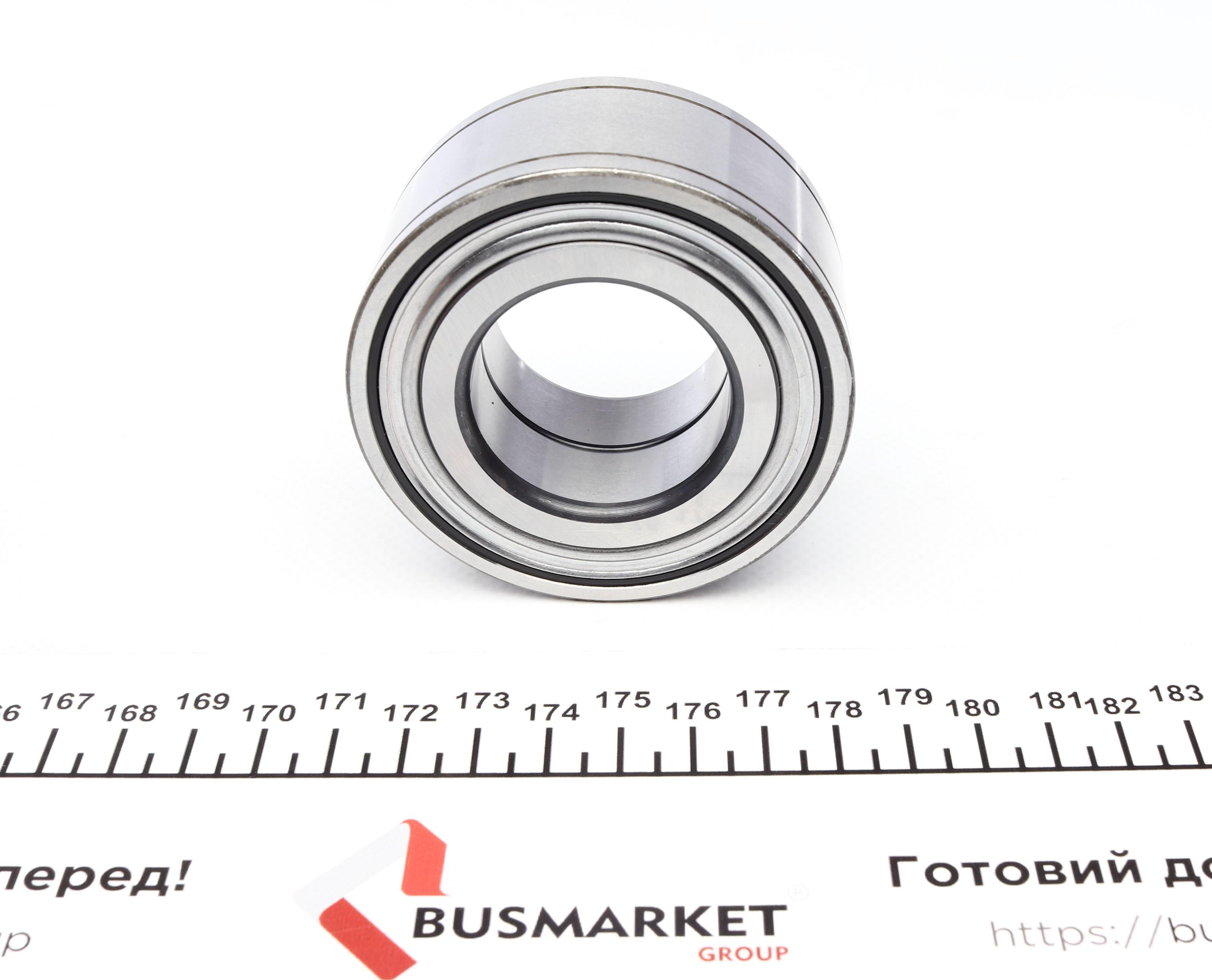 Підшипник маточини (передньої) Citroen C3/Peugeot 207/208 02- (37x72x33) (+ABS)(к-кт)