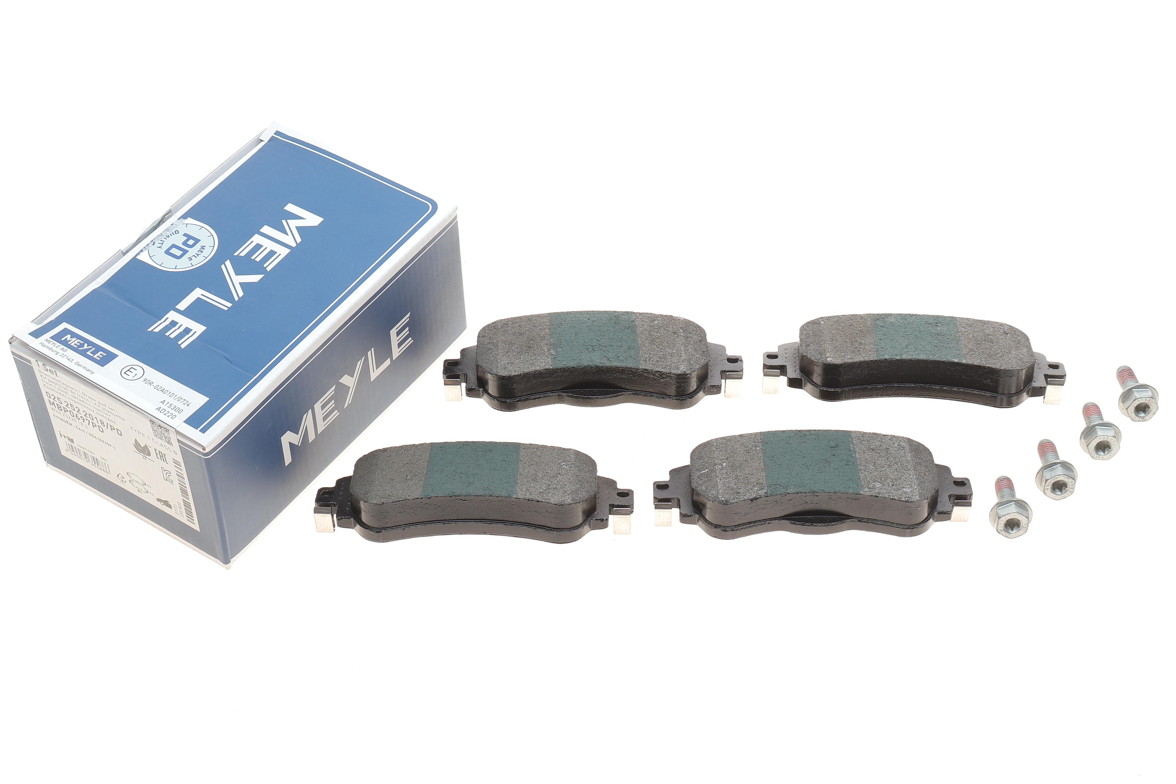 Колодки гальмівні (передні) Citroen C4 09-/DS4 11-15 (PREMIUM)