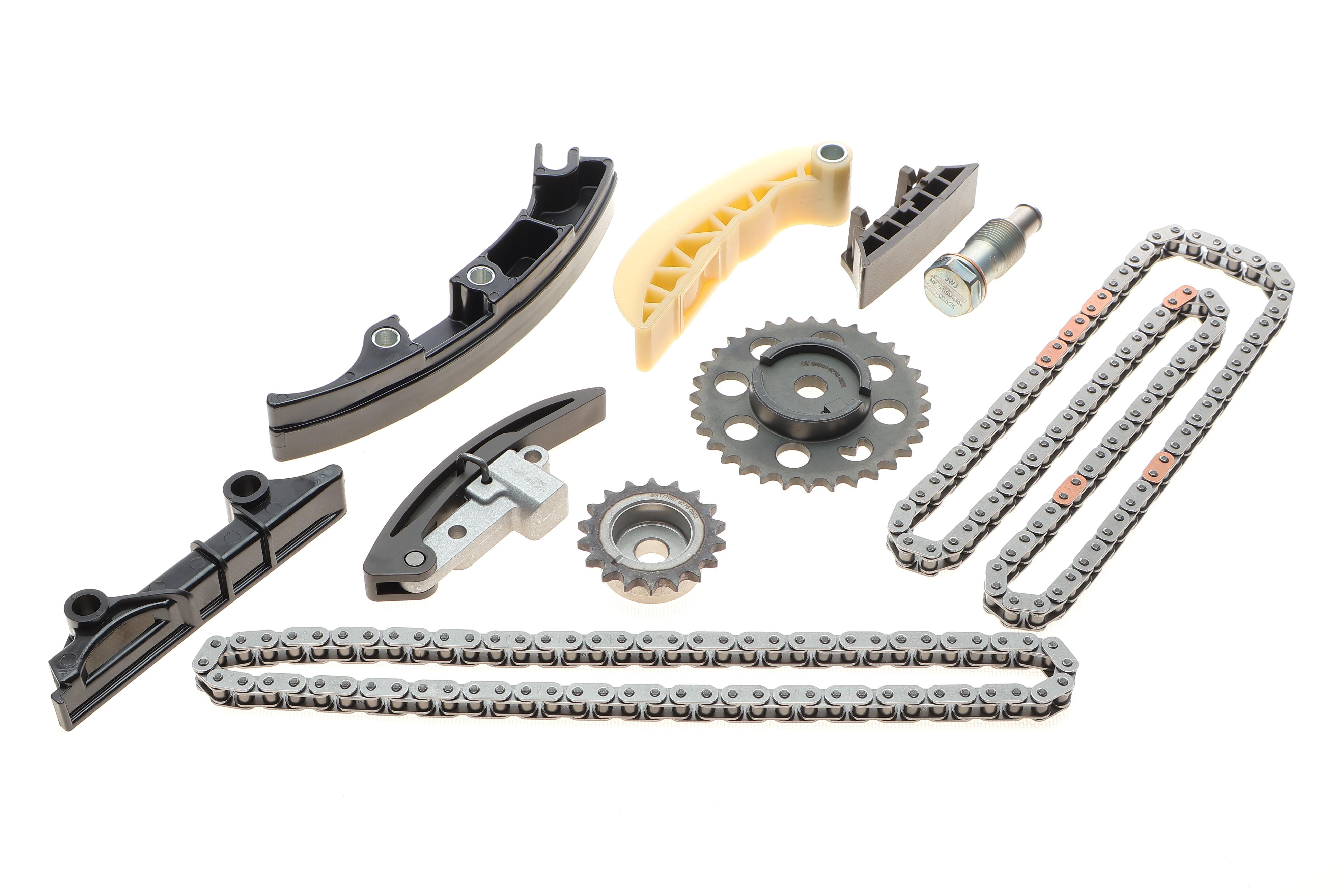 Комплект ланцюга ГРМ VW T5 3.2 03-09 (z=98/70) (симплекс)