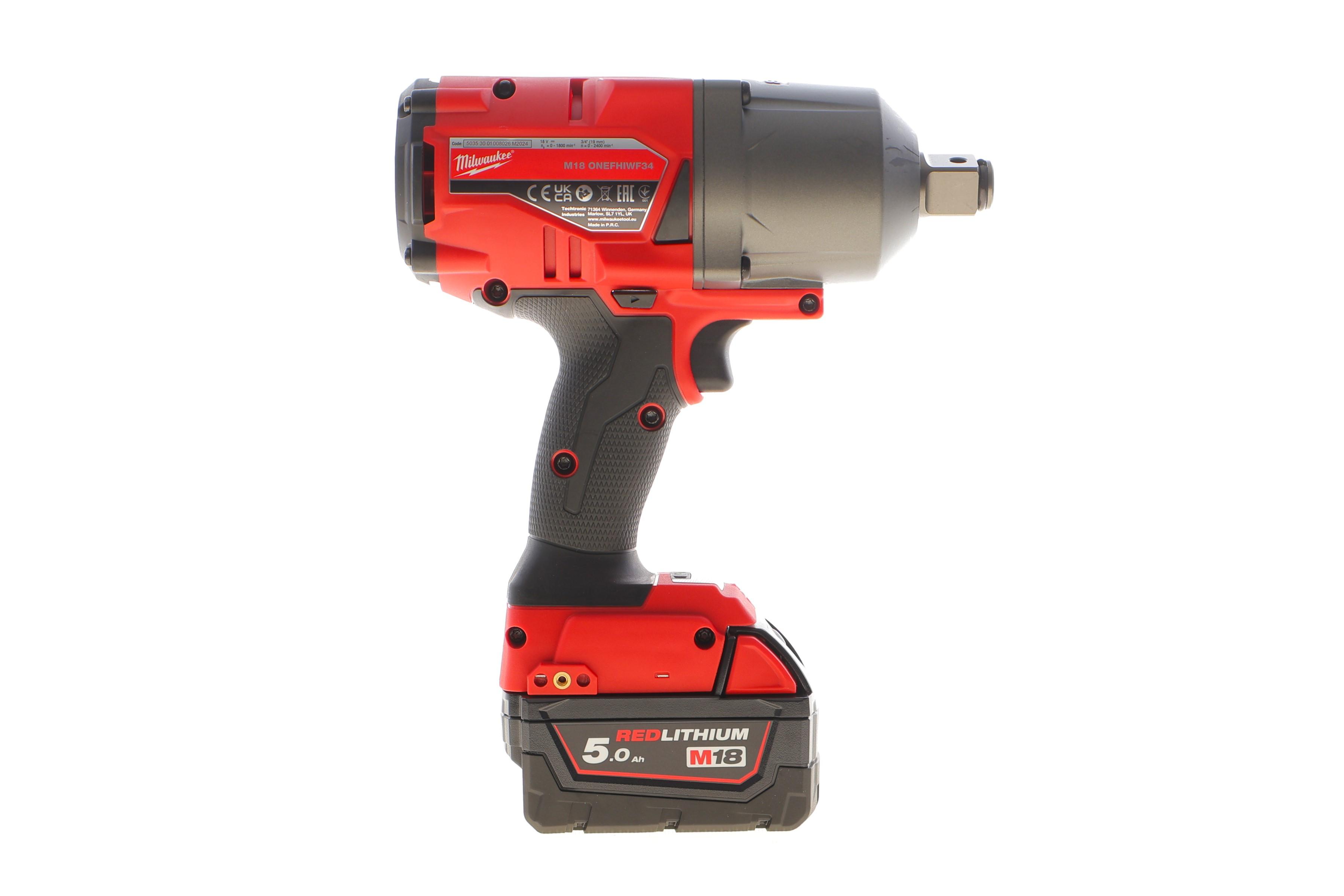 Гайкокрут акумуляторний 3/4"-M18 ONEFHIWF34-502X 2034 Нм 5Ah (2 АКБ і заряд. пристрій)