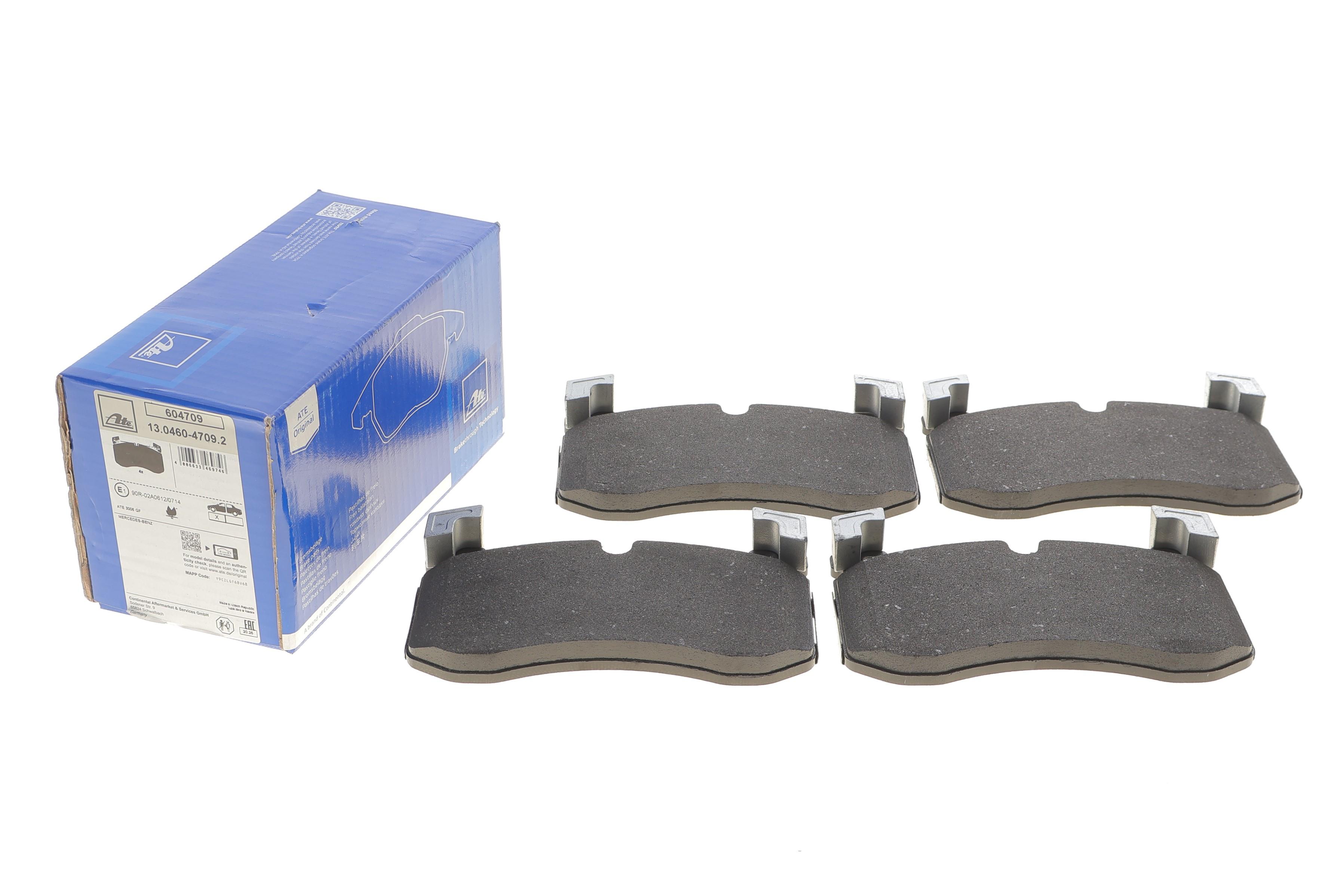 Колодки гальмівні (передні) MB GLE (V167/X167)/G-class (W463) 18- (Brembo)