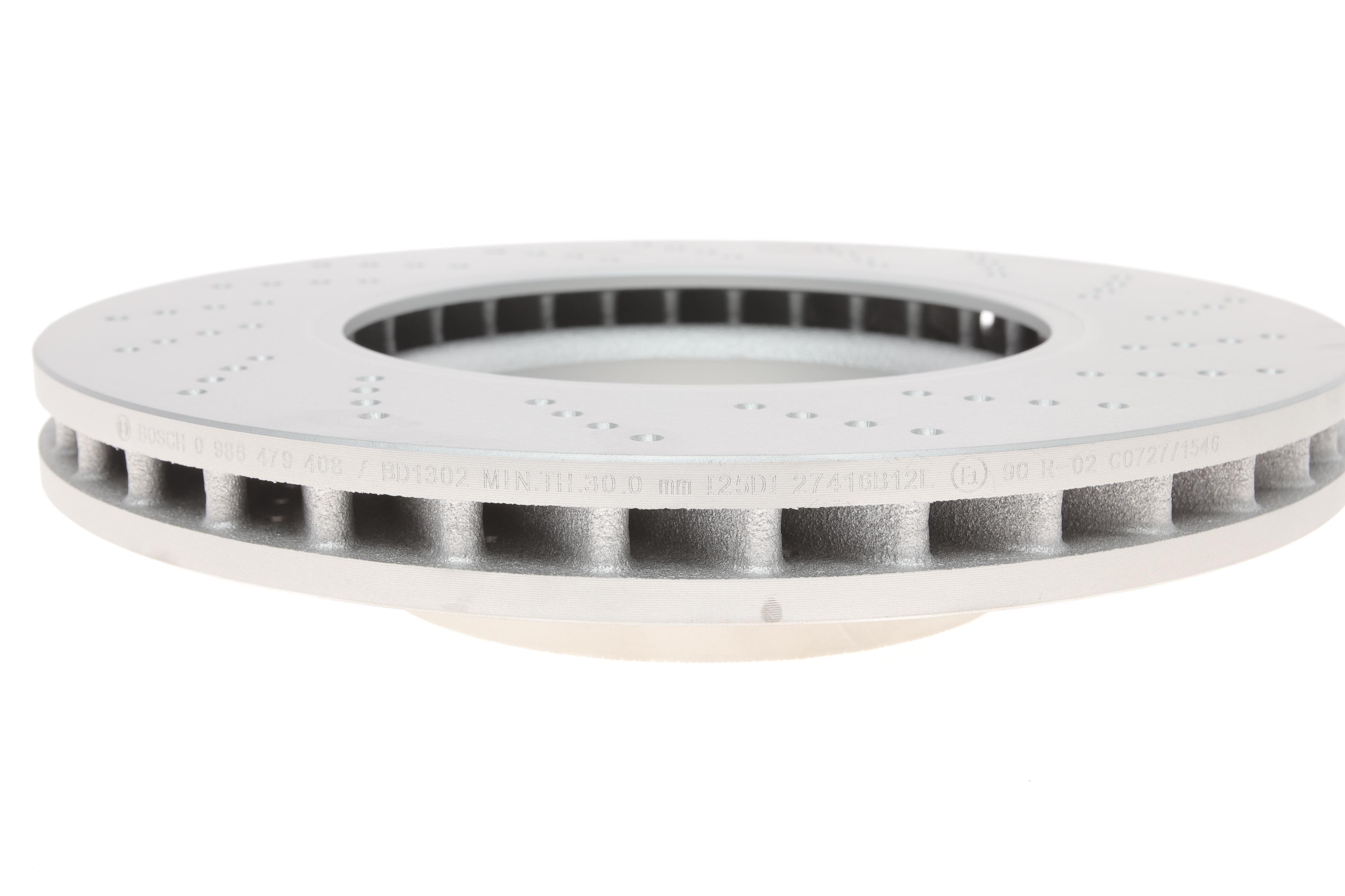 Диск гальмівний (передній) MB C-class (W204) 07-14/ E-class (W212) 09- (322x32)(з отворами) (вент)