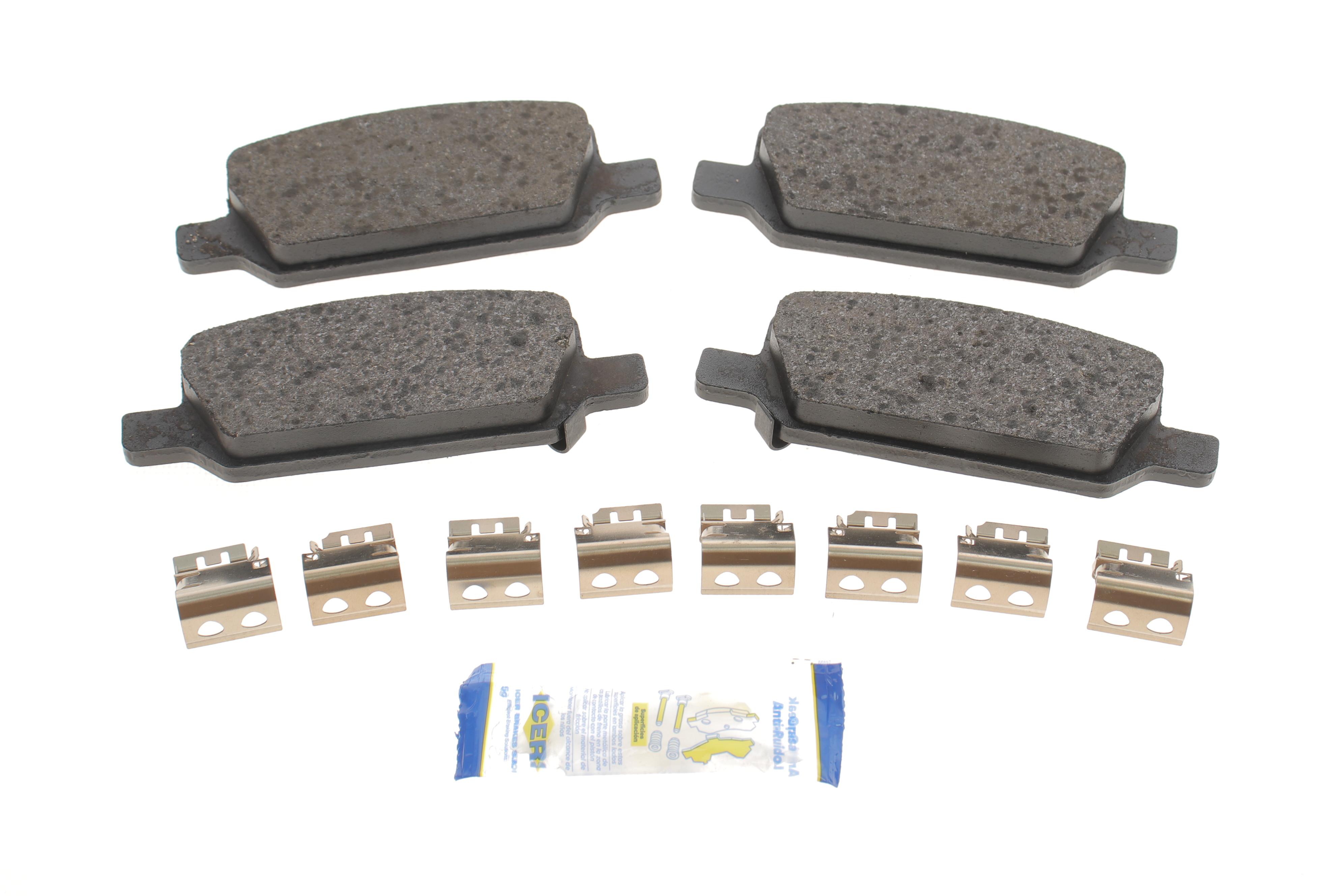 Колодки гальмівні (задні) Tesla Model 3 17-/Model Y 19-