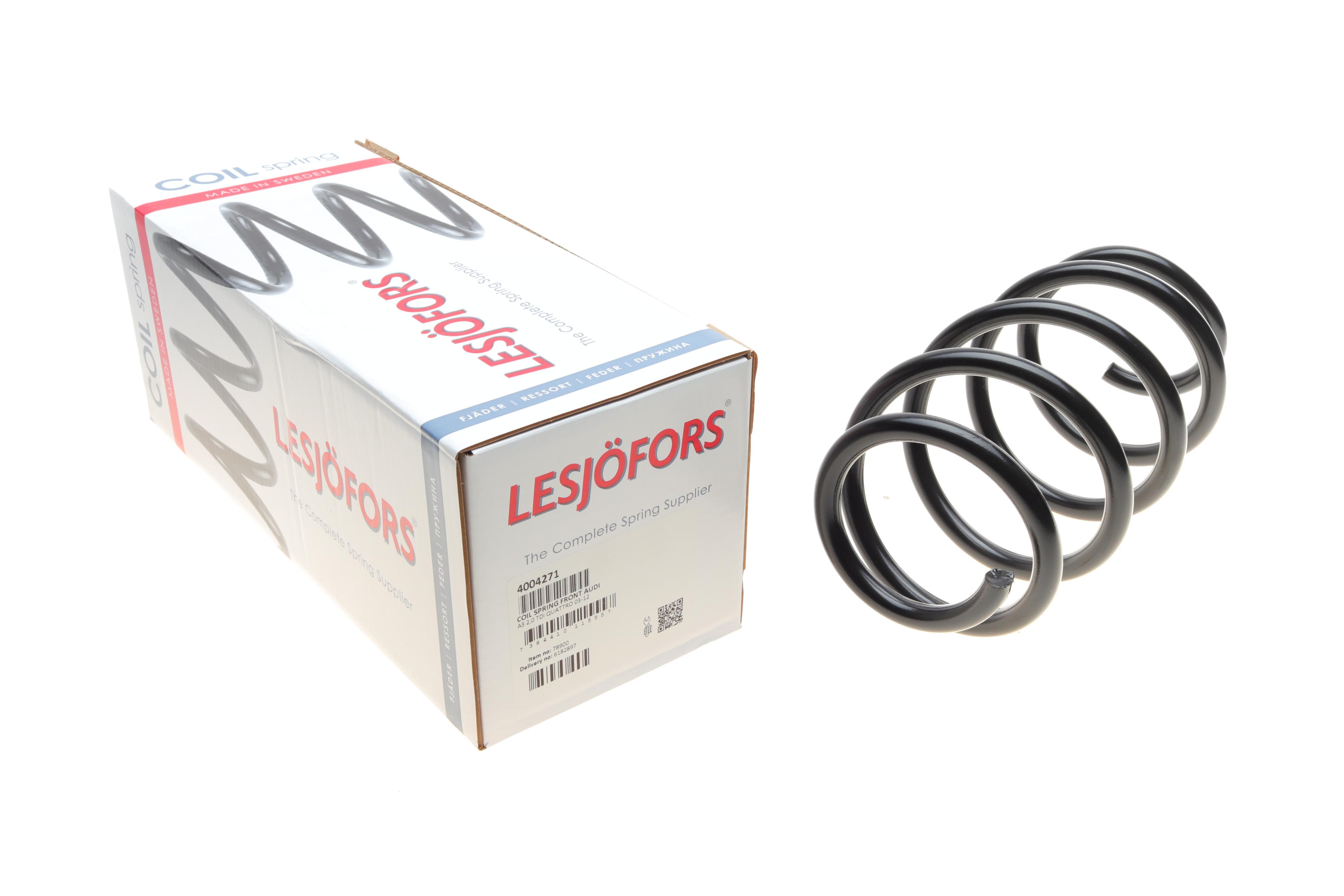 Пружина (передня) Audi A3 2.0TDI quattro (хэтчбек) 04-13/VW Passat B6 3.2FSI 05-10 (седан/унив.)