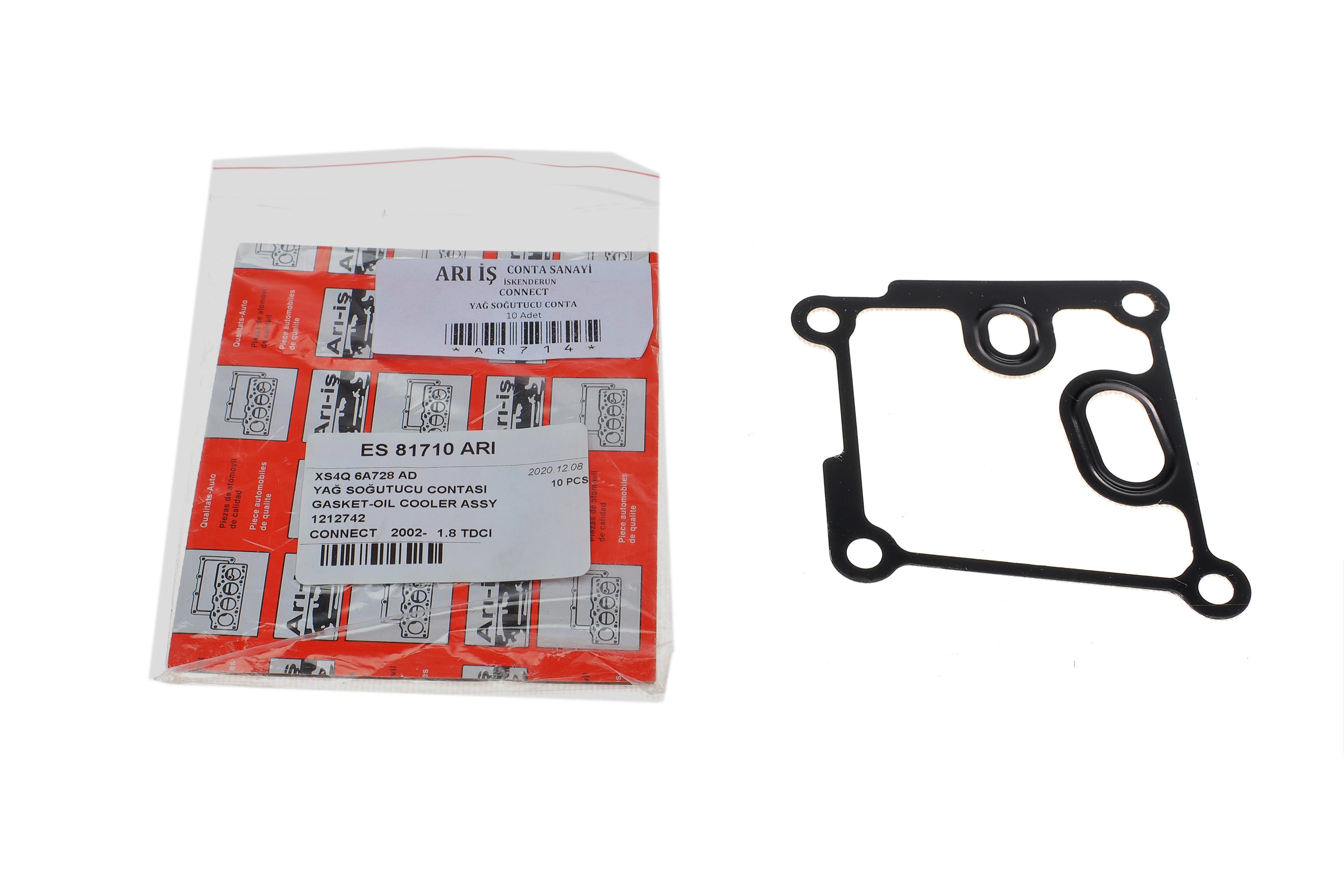 Прокладка корпуса фильтра масляного Ford Connect 1.8Di 02-