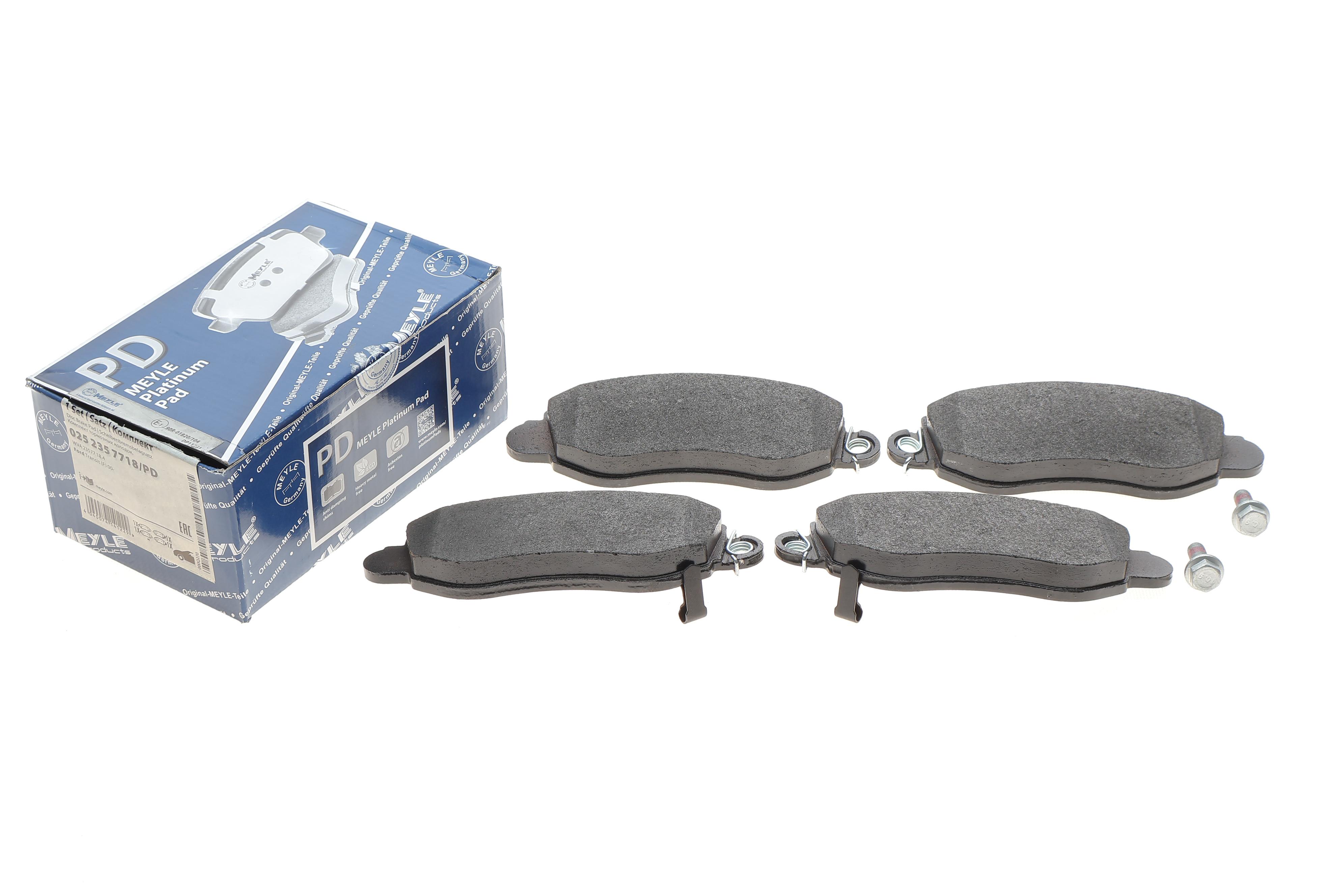 Більше не постачається Колодки гальмівні (передні) Ford Transit 00- (Bosch)