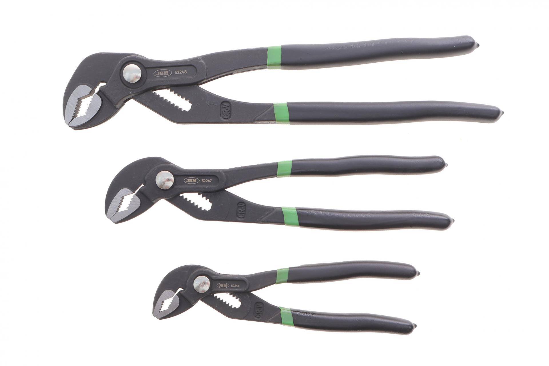 Набір плоскогубців переставних 3 од. 180-240-300 мм