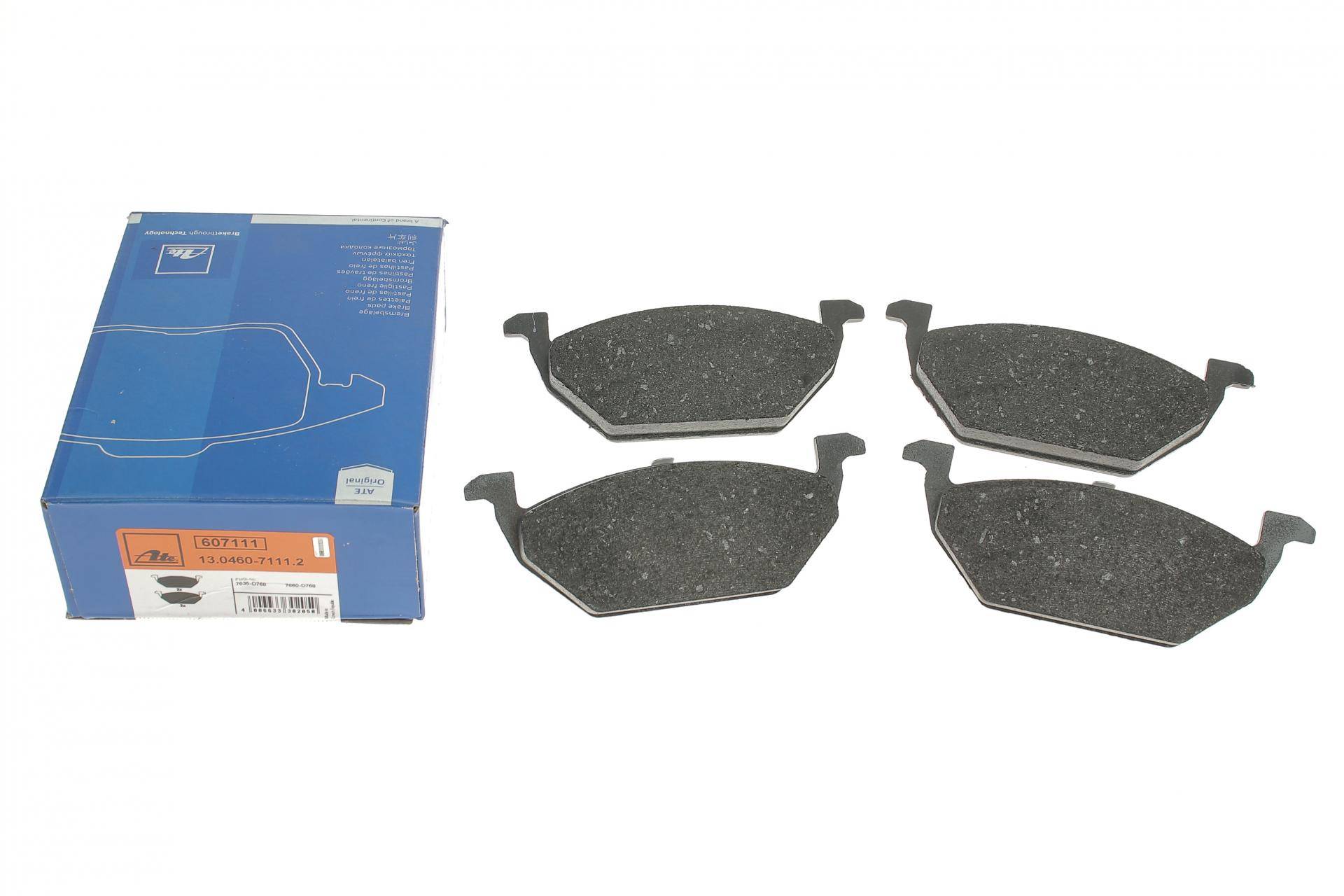 Колодки гальмівні (передні) VW Caddy 03-