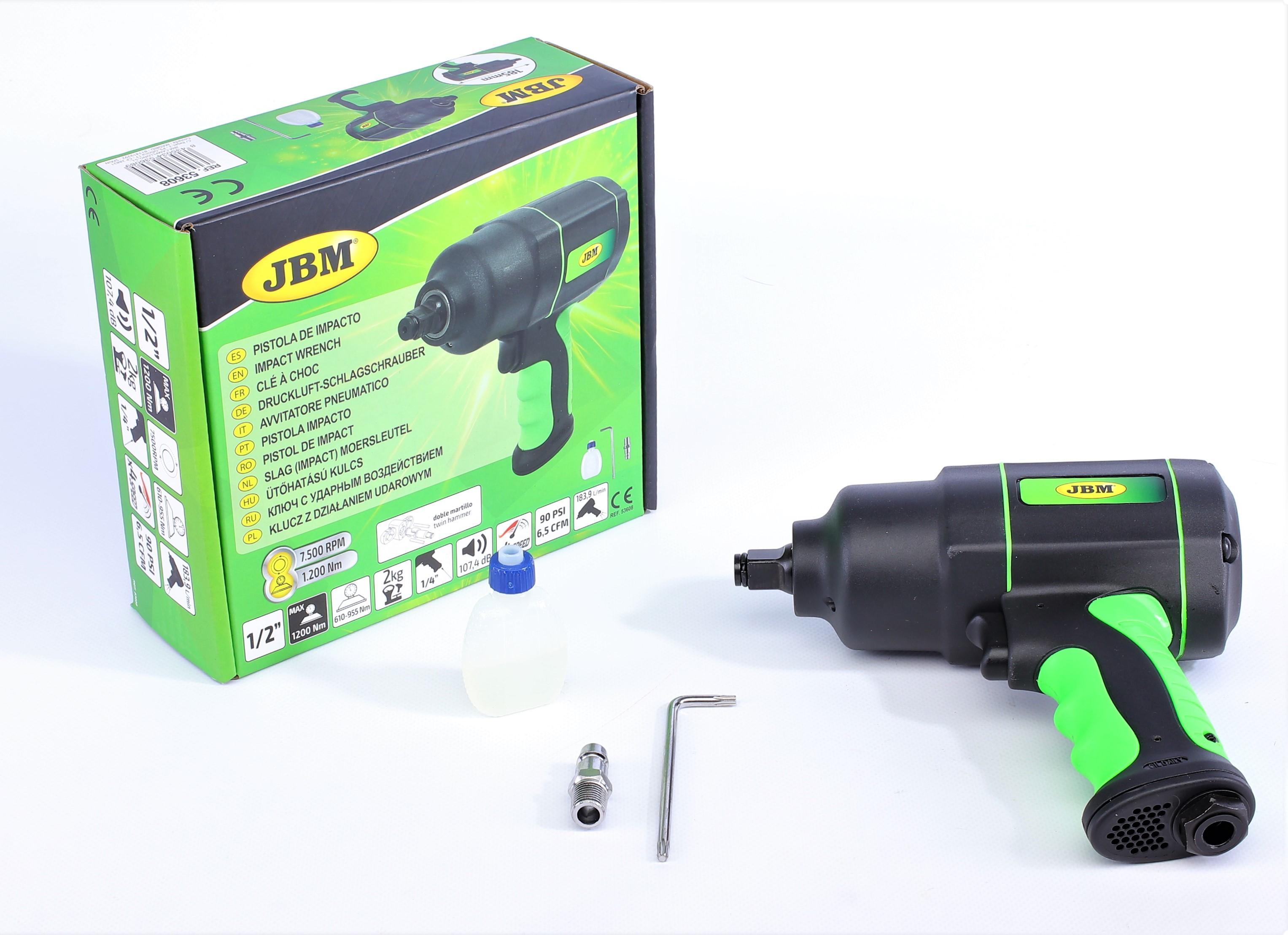 Гайковерт пневматический 1/2" 1200 Нм