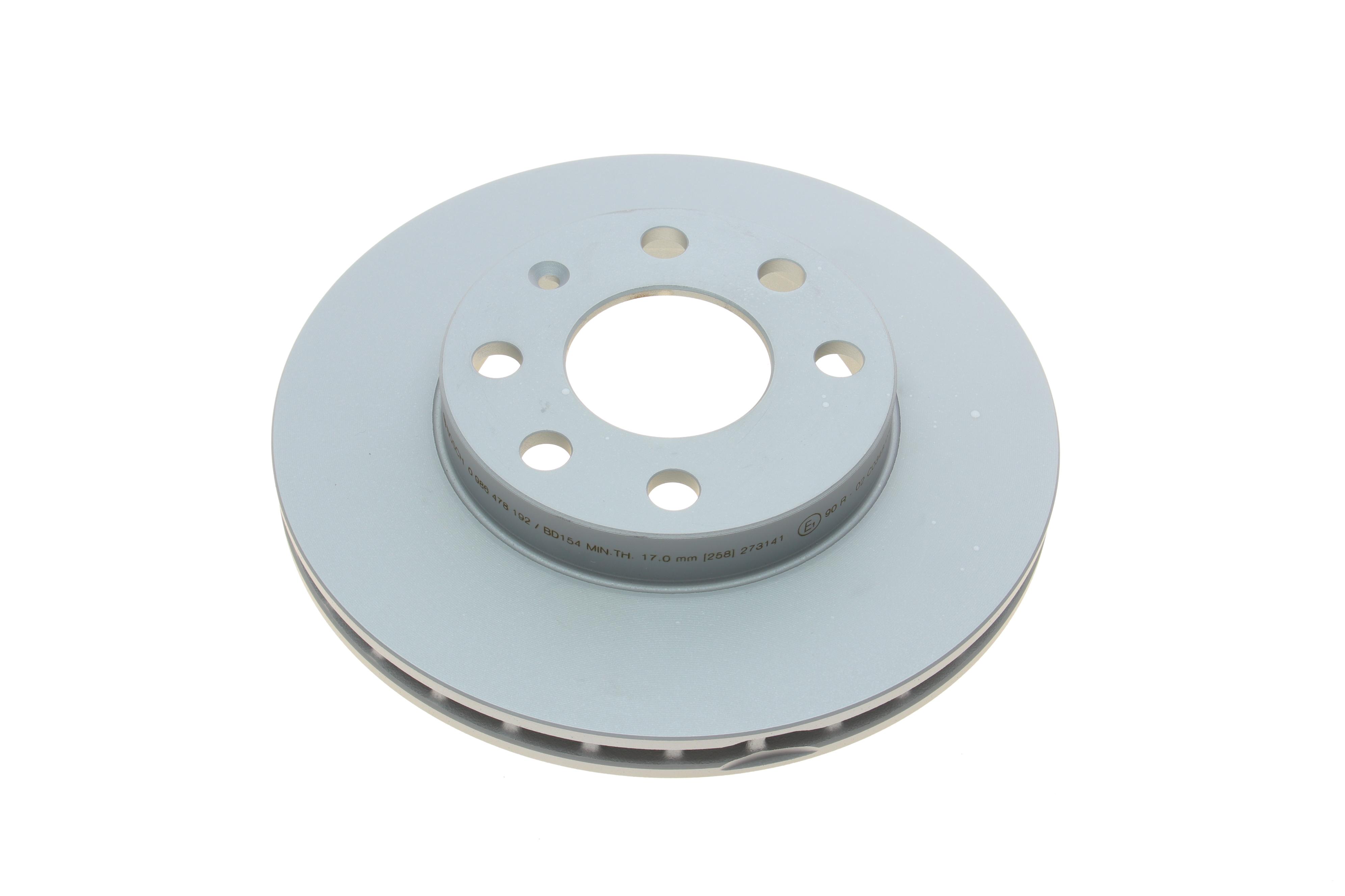 Диск гальмівний (передній) Opel Astra F/Kadett E 91- (236x20)