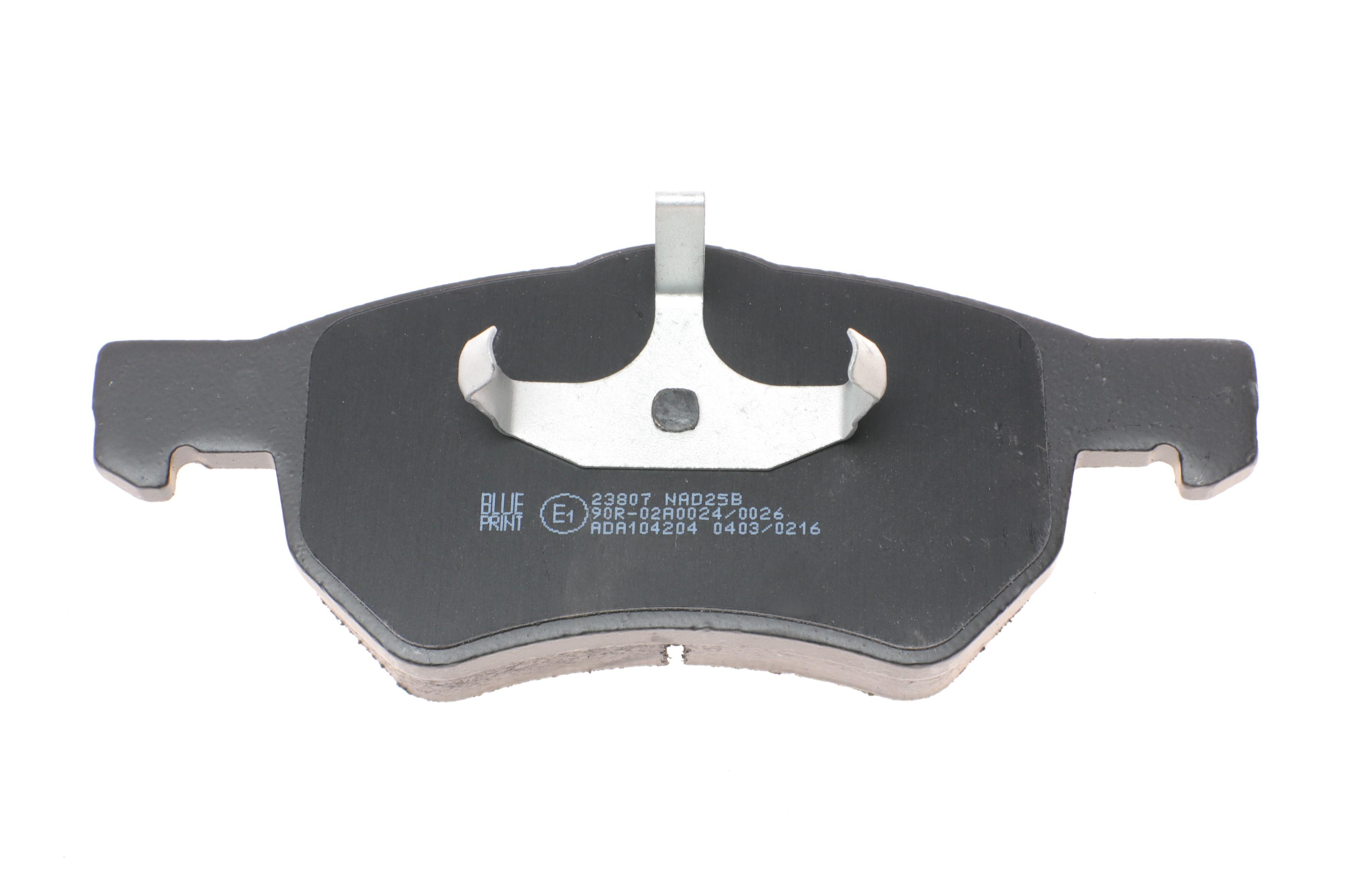 Колодки гальмівні (передні) Chrysler Voyager 2.0-3.8/ 2.5-2.8 CRD 95-08