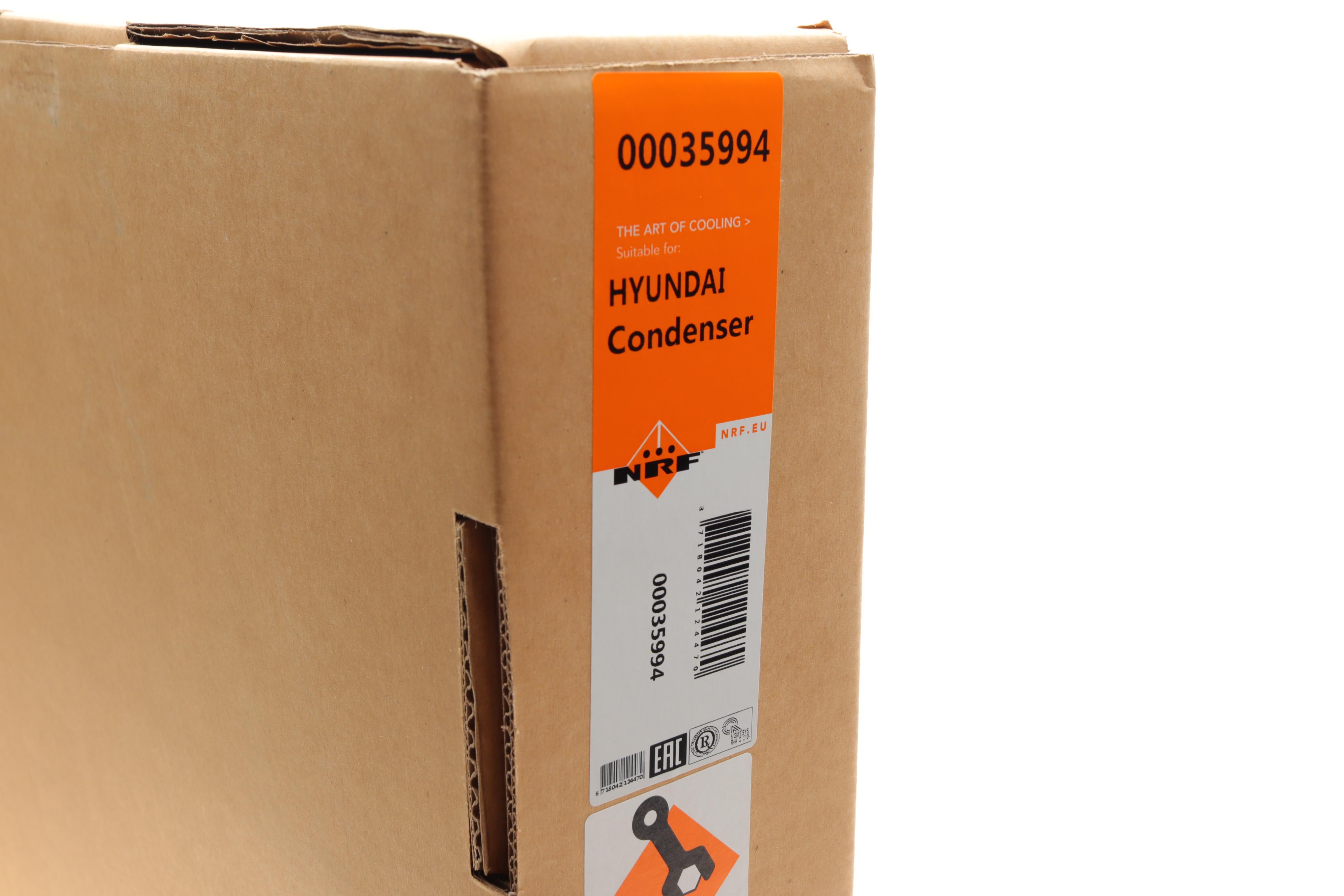 Радиатор кондиционера Hyundai Santa Fe 2.0/2.2CRDi 06-12