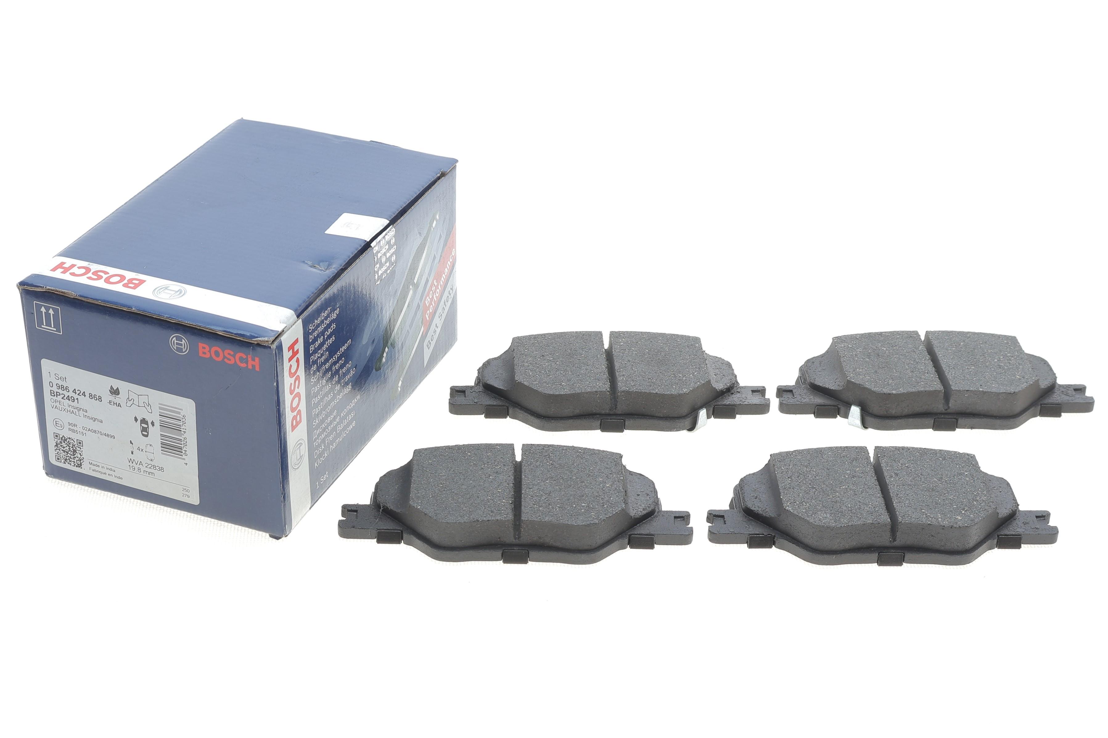 Колодки гальмівні (передні) Opel Insignia B 17-