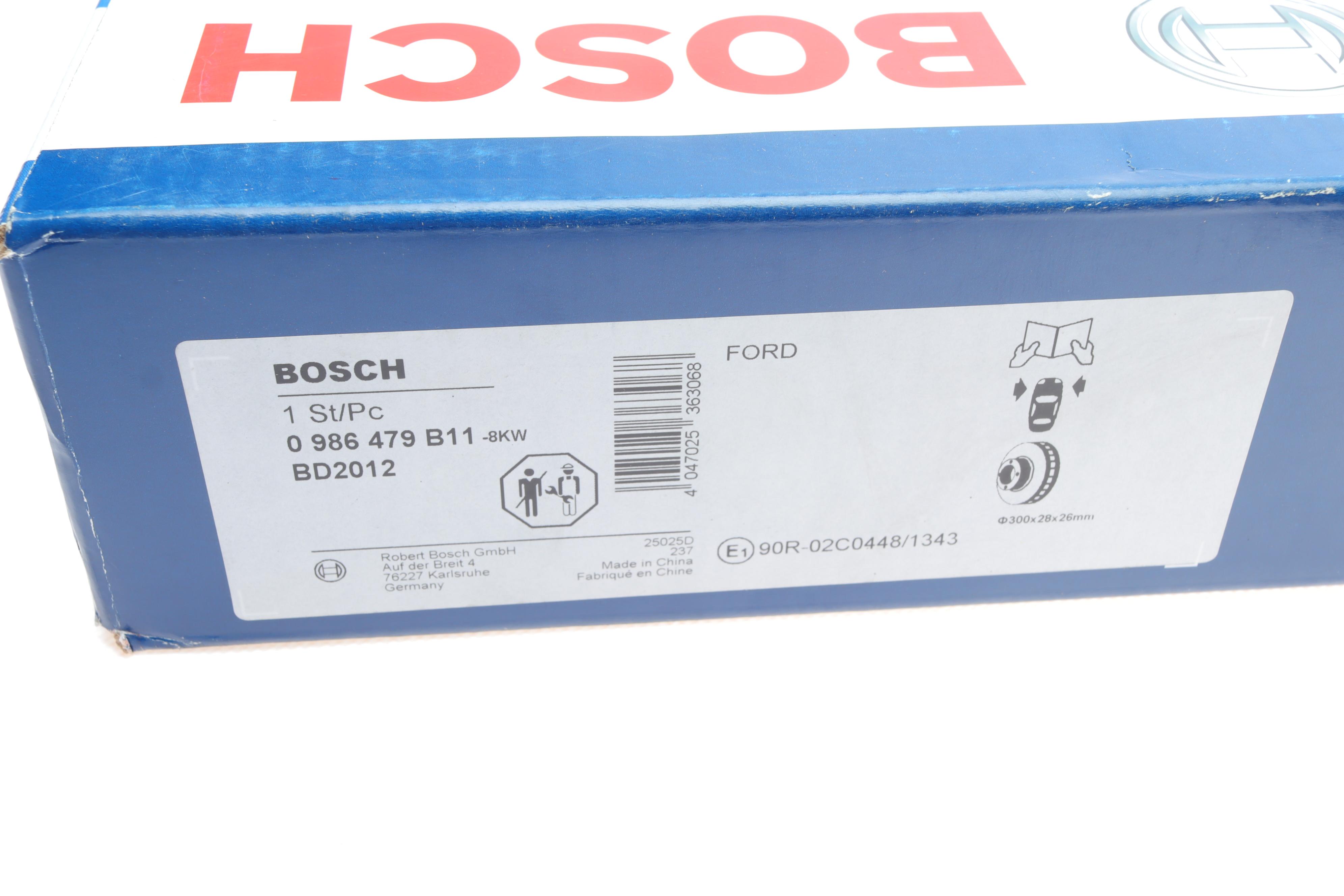 Диск тормозной (передний) Ford Transit V347 06-14 (300x28)