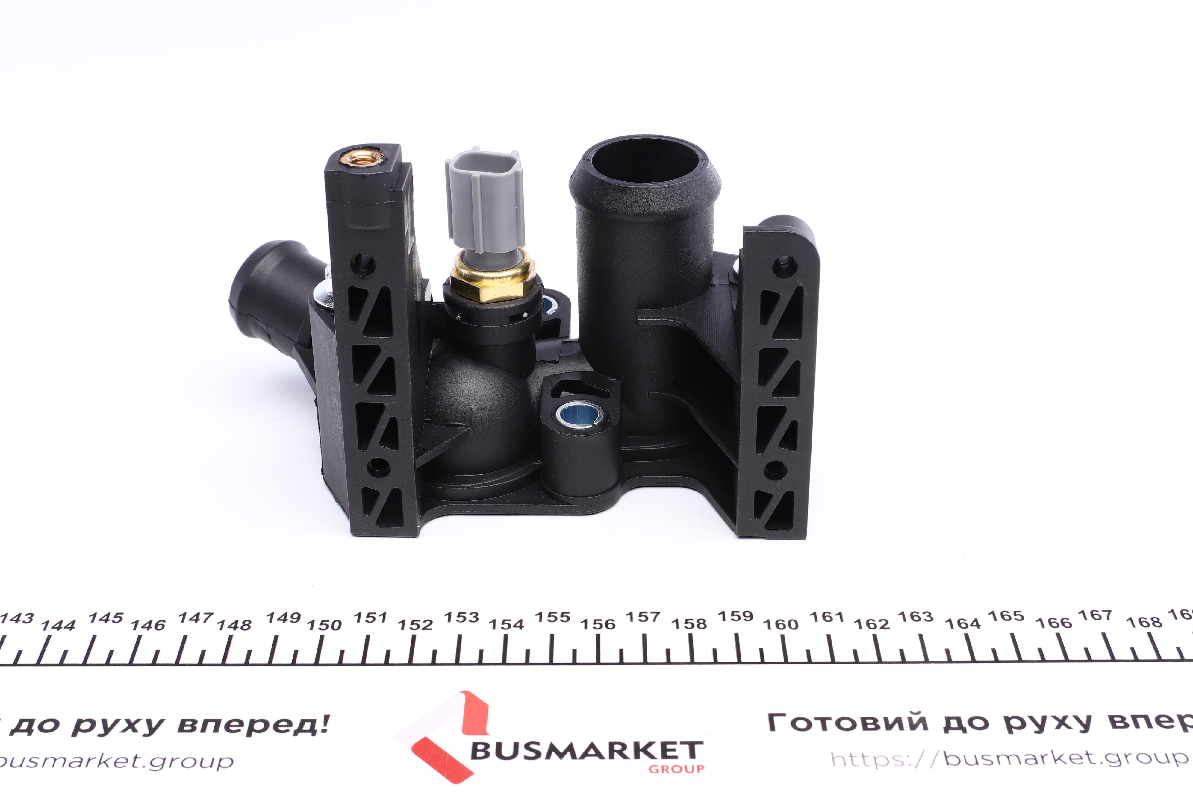 Корпус термостата Ford Fiesta/Focus II/III/Mondeo 1.2-1.6Ti 99- (+ датчик)