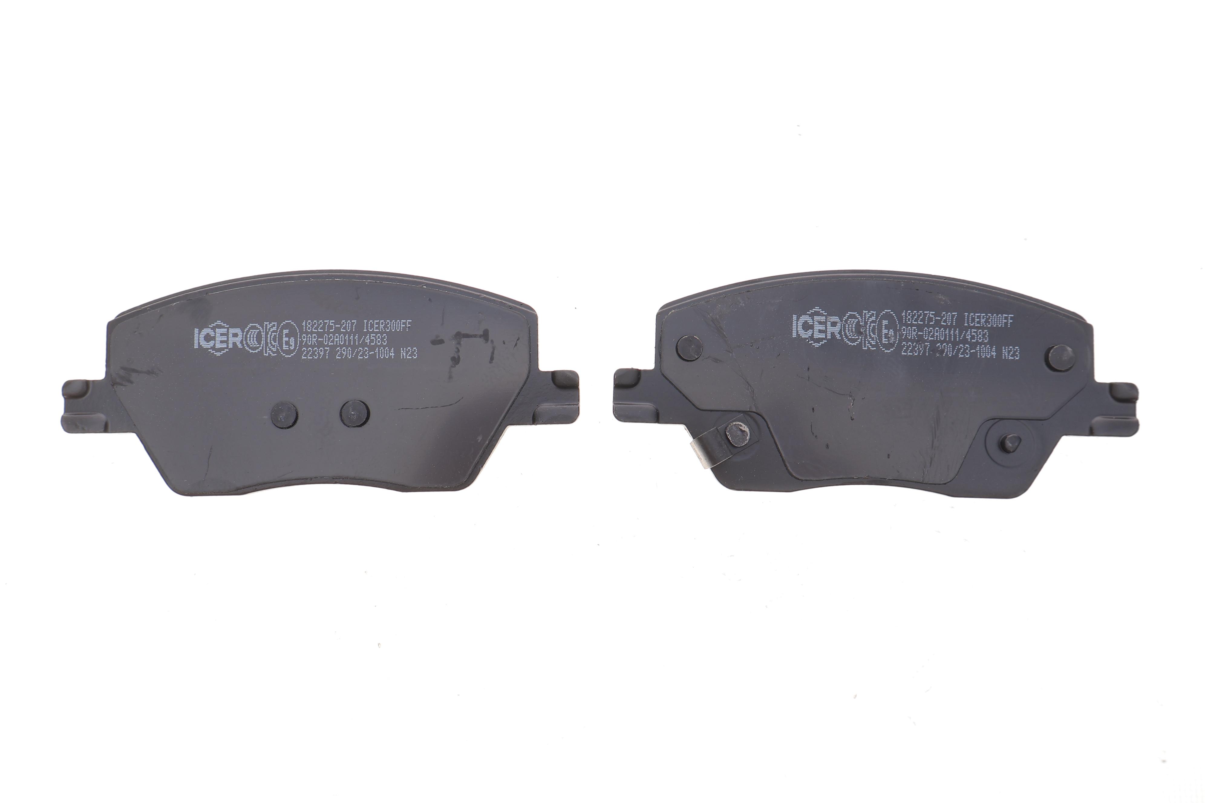 Колодки гальмівні (передні) Fiat Tipo 15-/Dodge Neon 16-