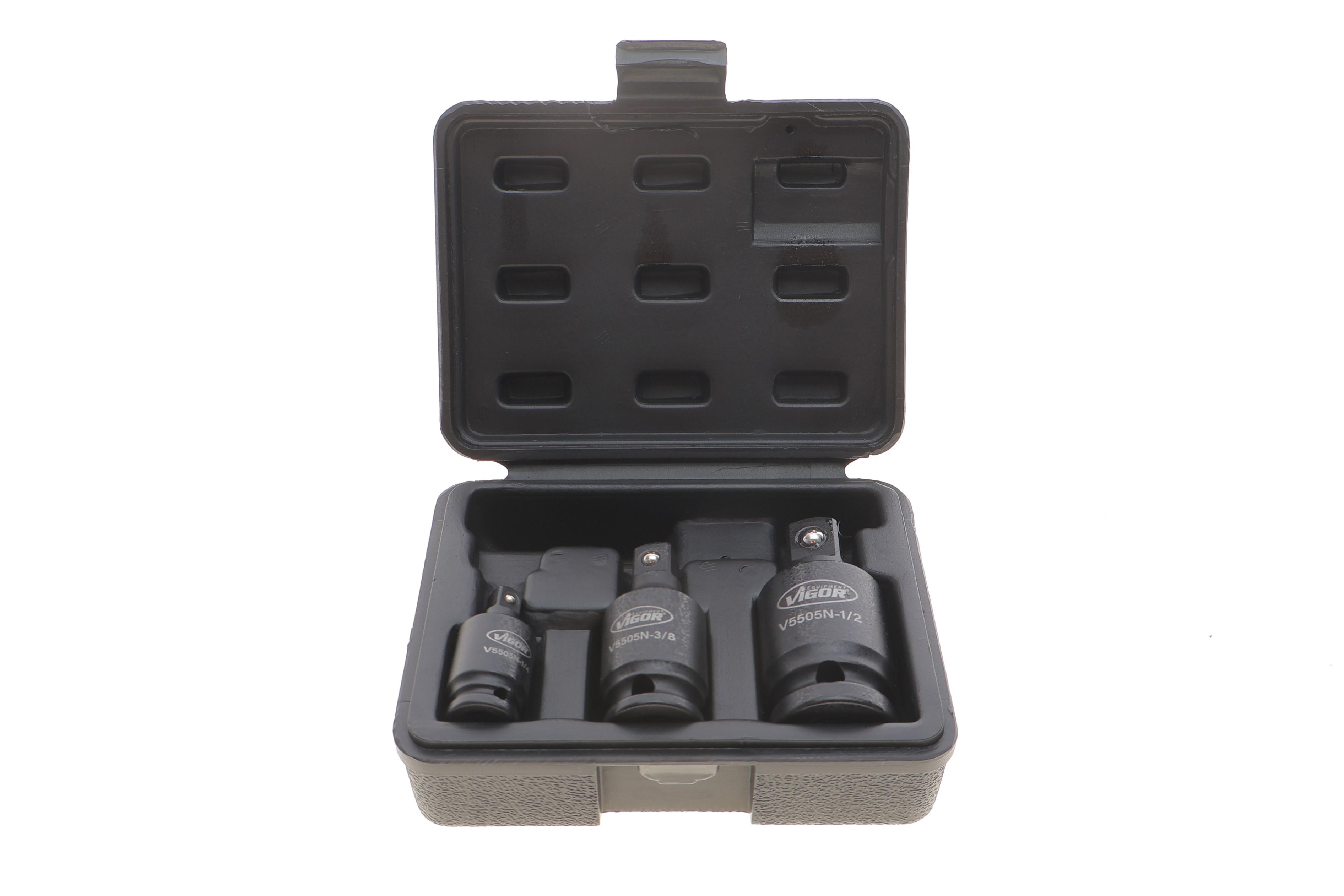 Набір ударних карданів посилених 1/2"-1/4"-3/8"