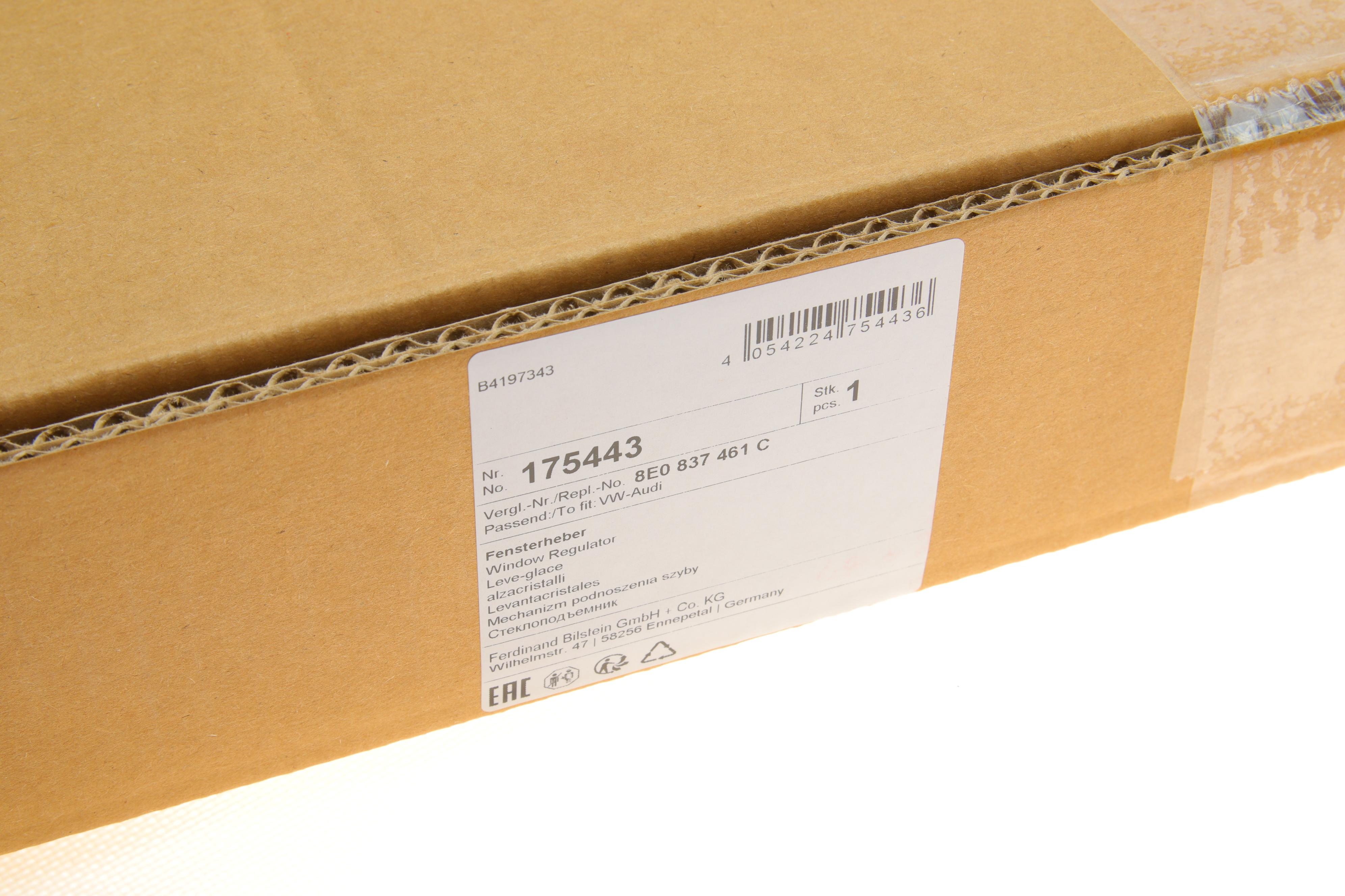 Стеклоподъемник Audi A4 00-08 (L) (электро) (без моторчика)