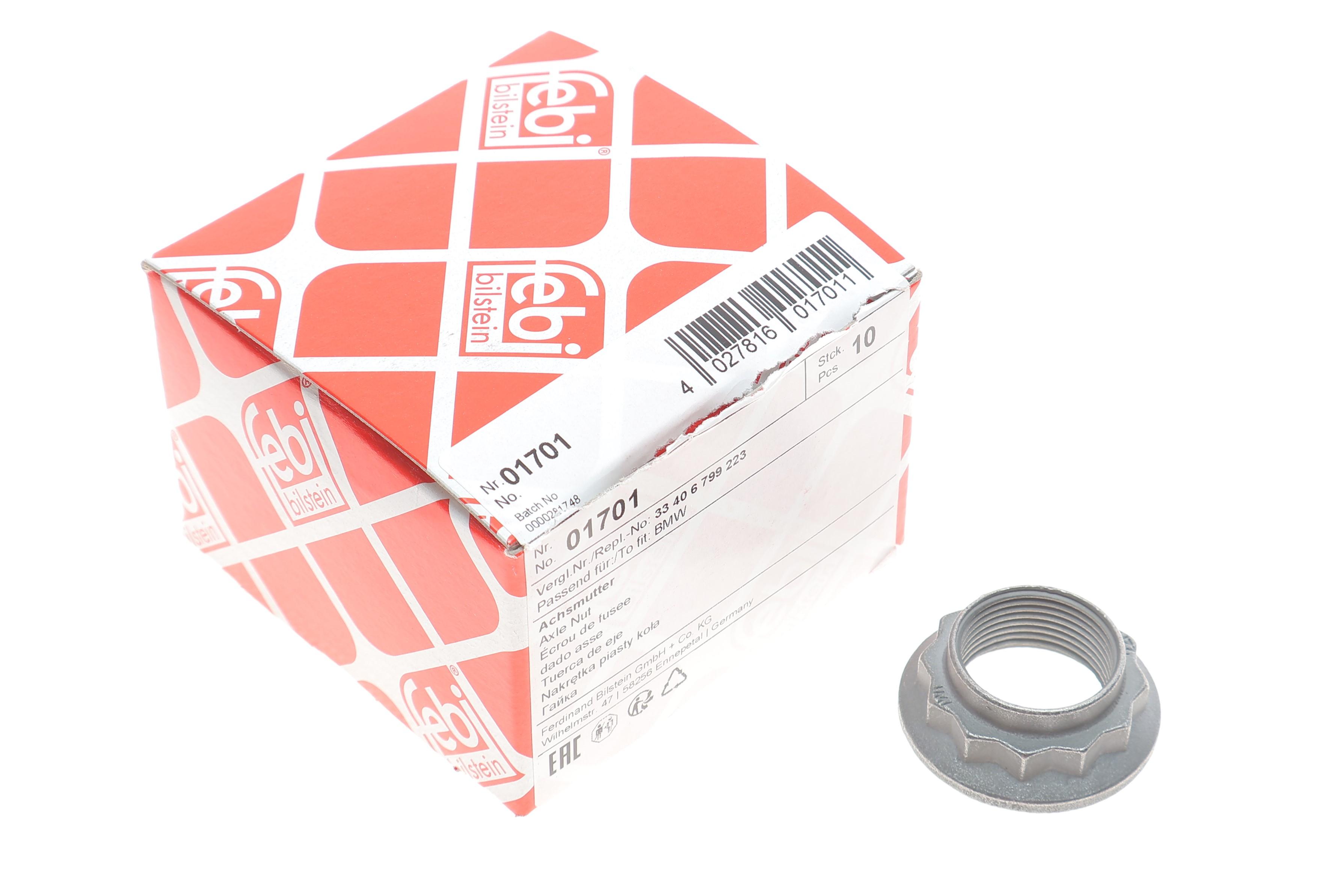 Гайка маточини (задньої) BMW 3 (E36/E46/E90/F30/F80)/5 (E34) 91-18 (M24 x 1.5)