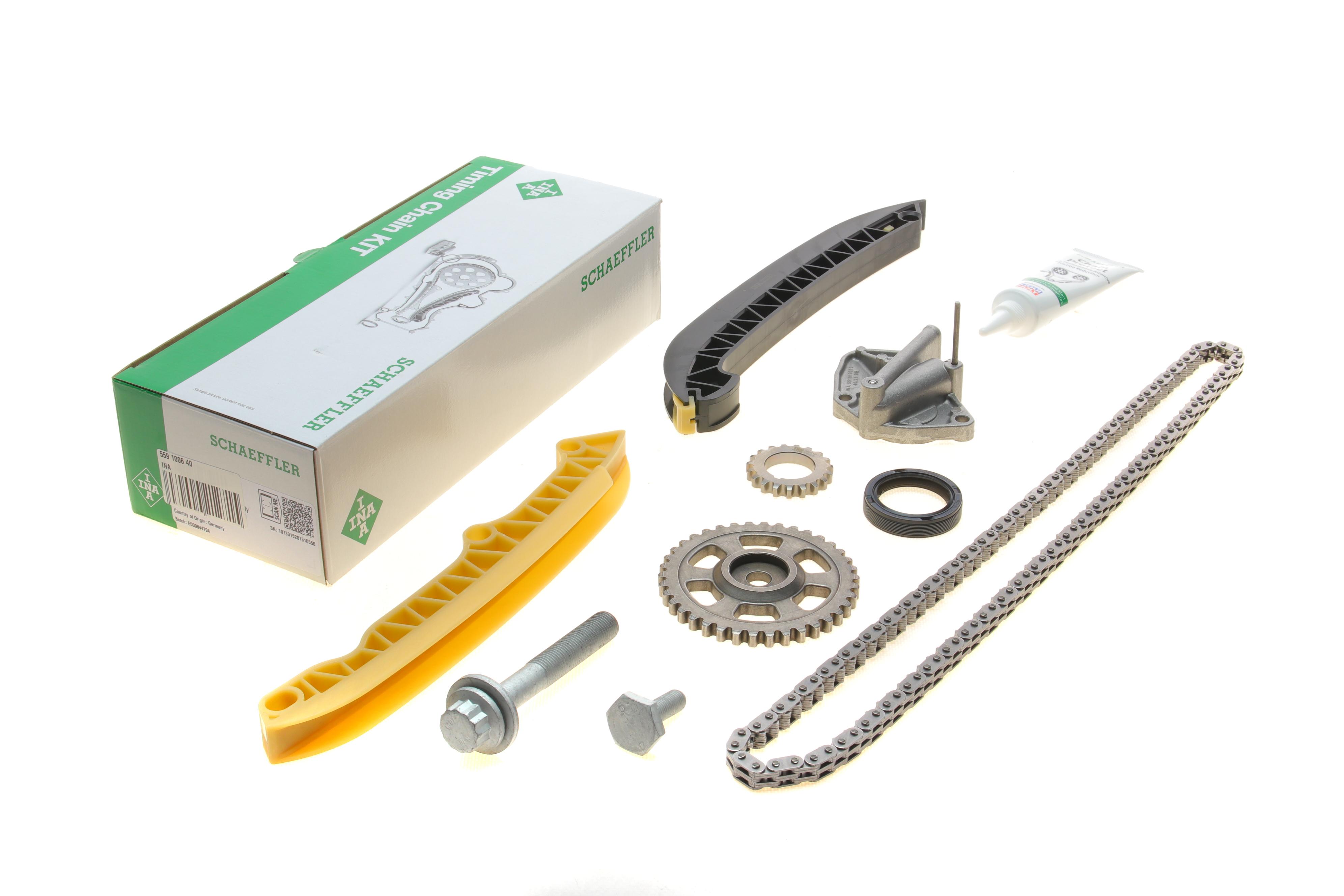 Комплект цепи ГРМ Skoda Fabia 1.2 06-14, (цепь IWIS)