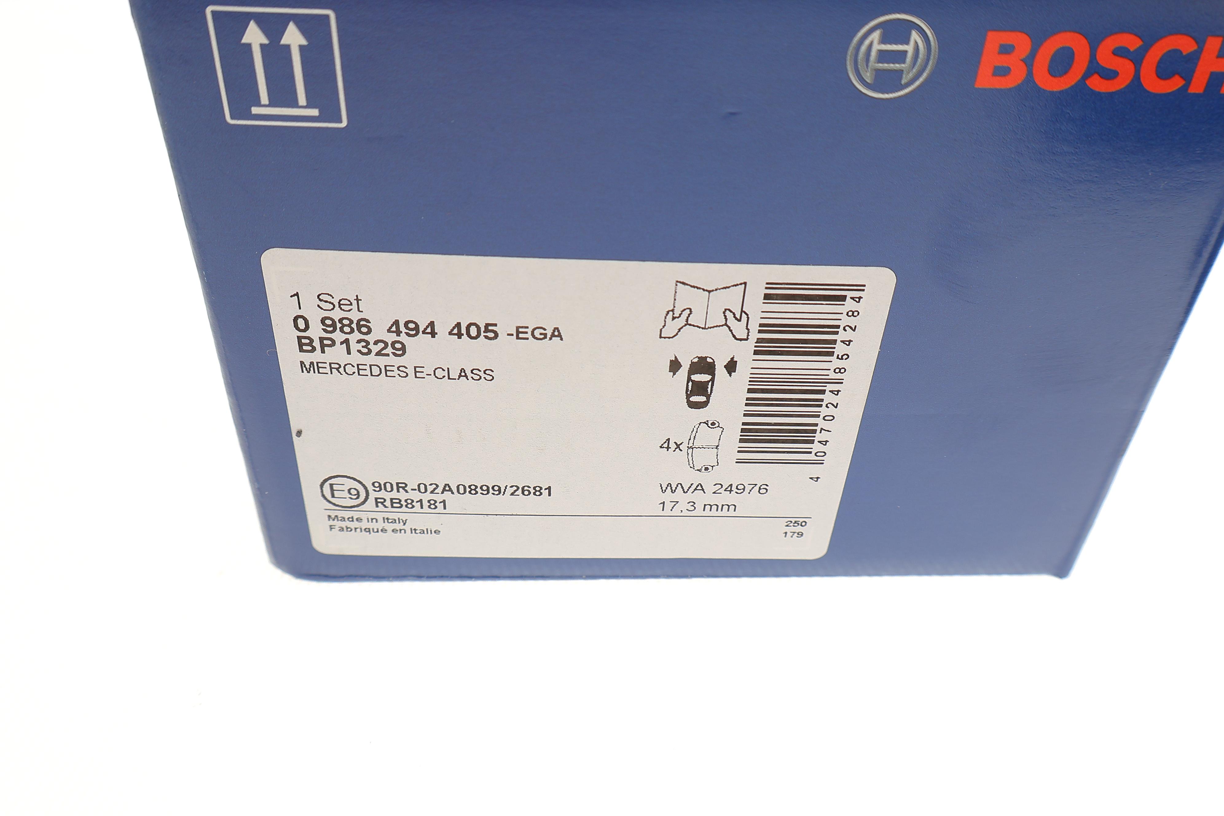 Колодки гальмівні (передні) MB E-class (W212) 09-16