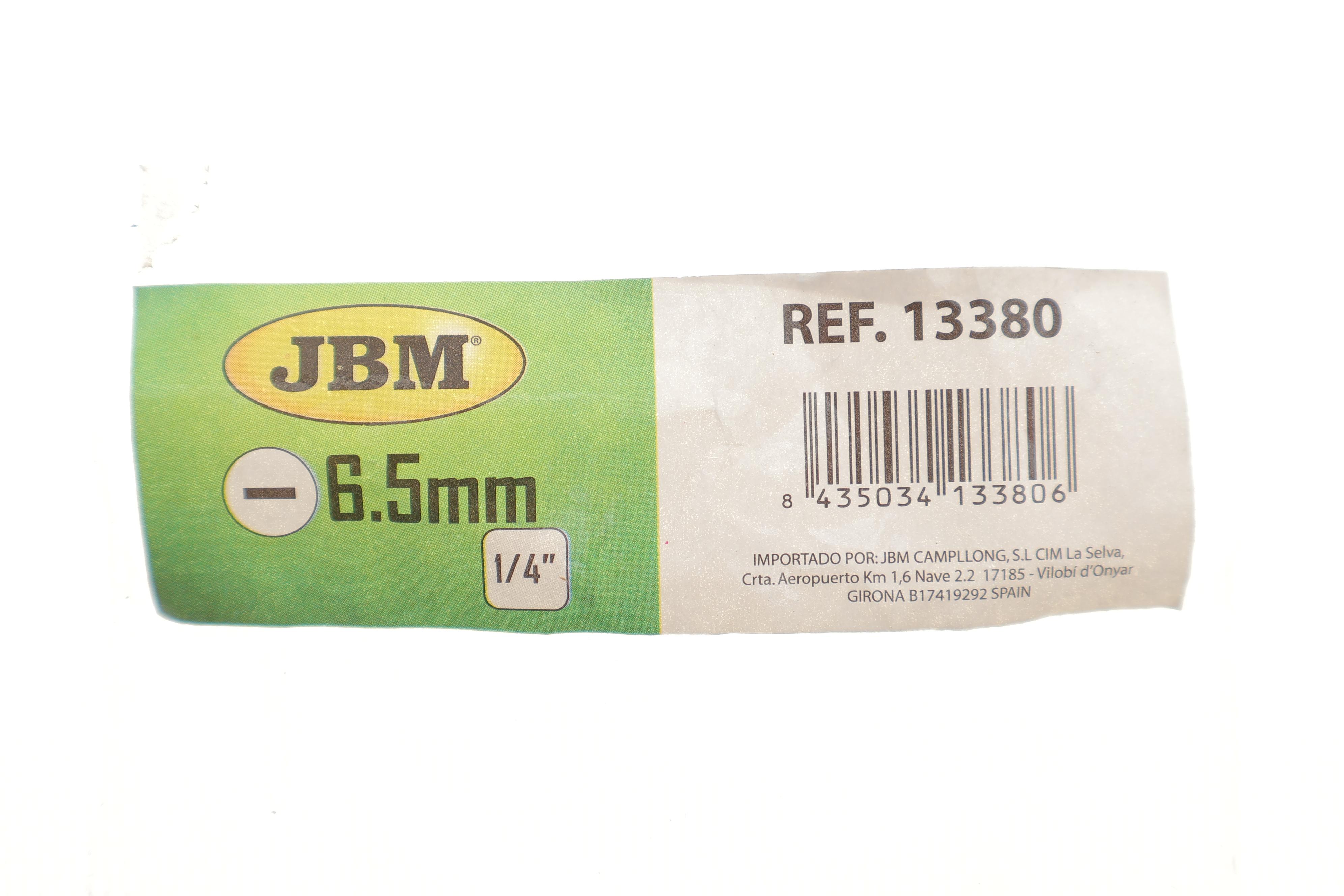 Головка 1/4" зі хромованою вставкою SL6,5