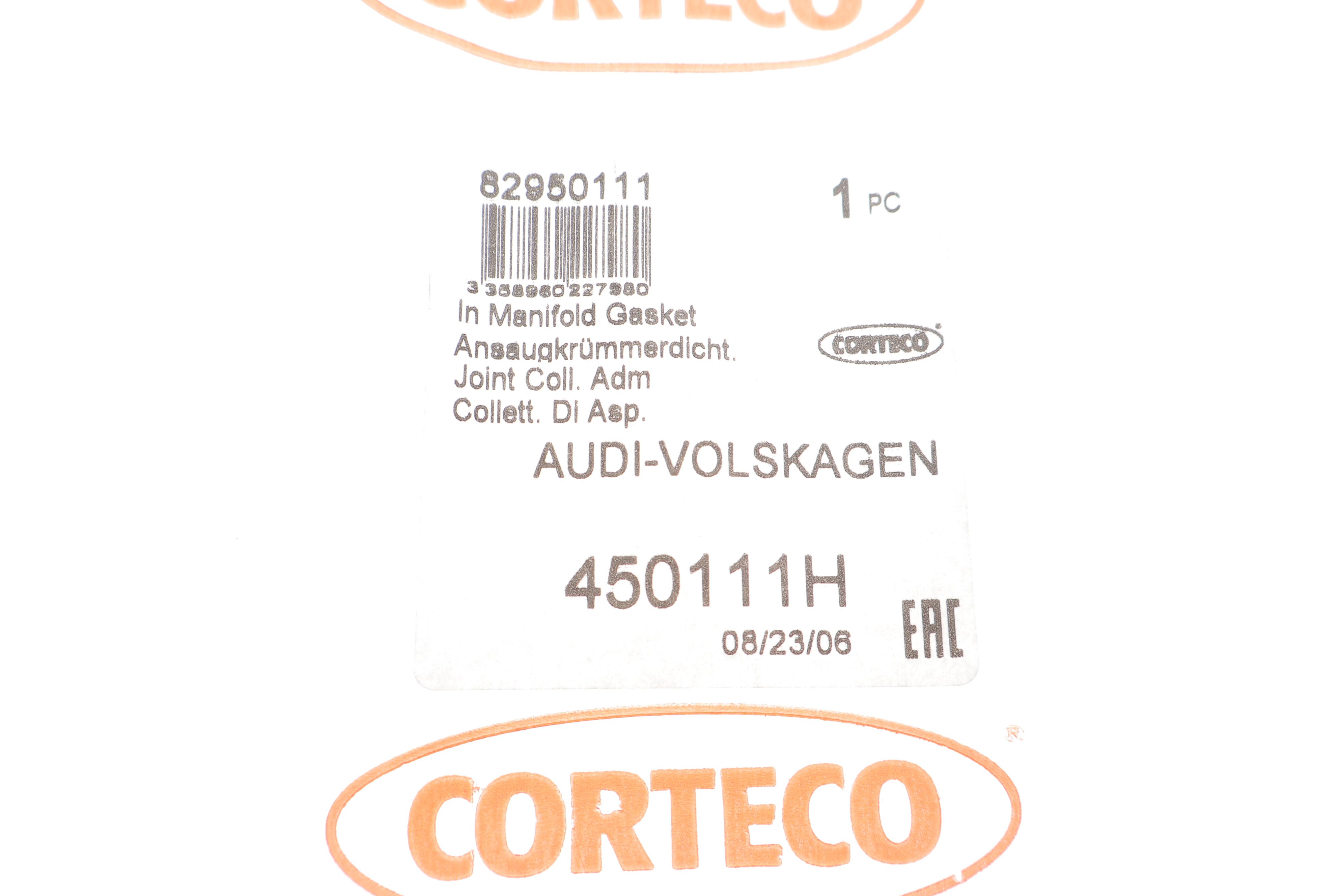 Прокладка колектора впускного VW T5/T6 2.0 TSI 11-