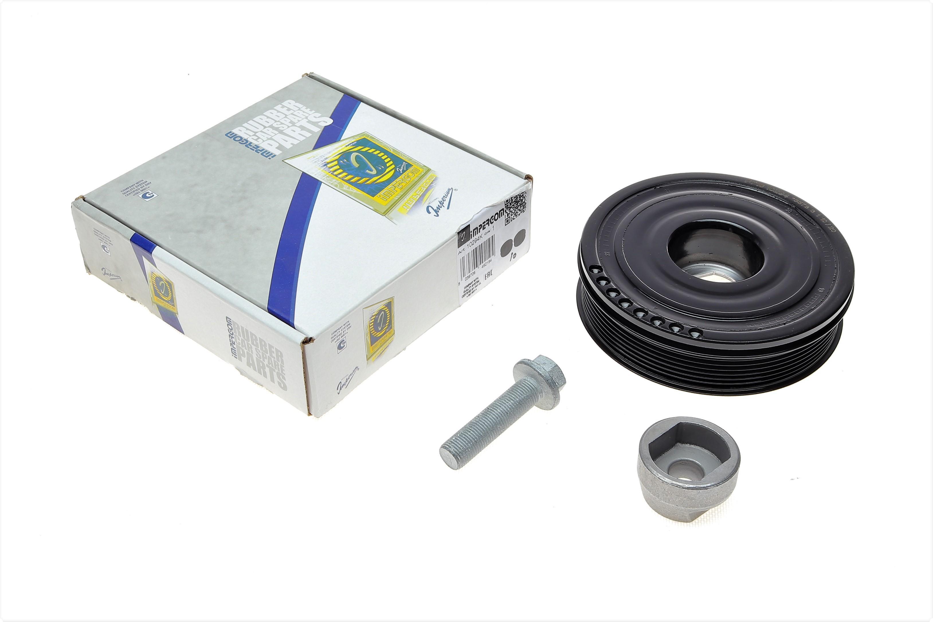 Шкив коленвала Renault Trafic 2.0dCI 06- (7PK) К-кт с болтом