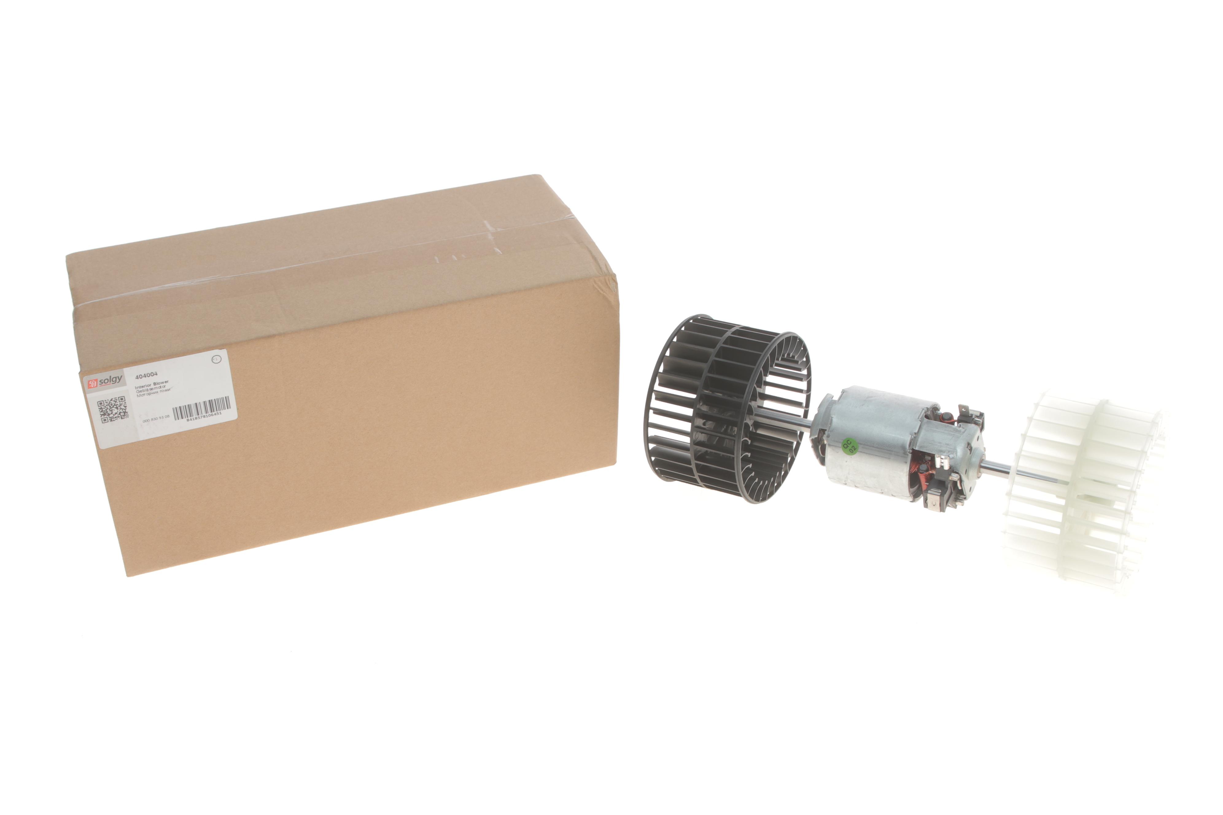 Моторчик пічки MB 609-711 (24V) (з крильчаткою)