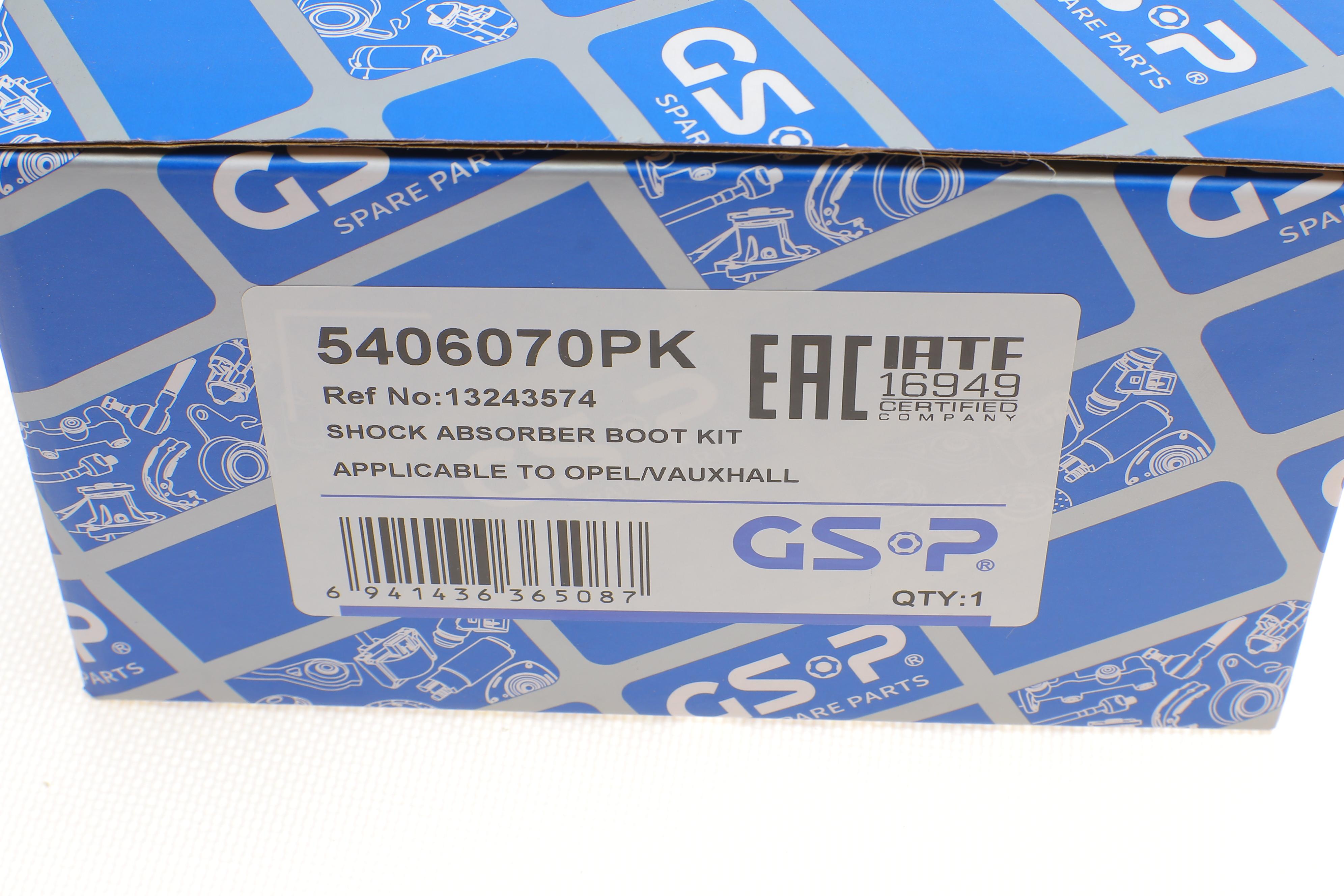 Пильник + відбійник амортизатора (переднього) Opel Insignia 2.0 CDTI 08- (к-кт 2шт)