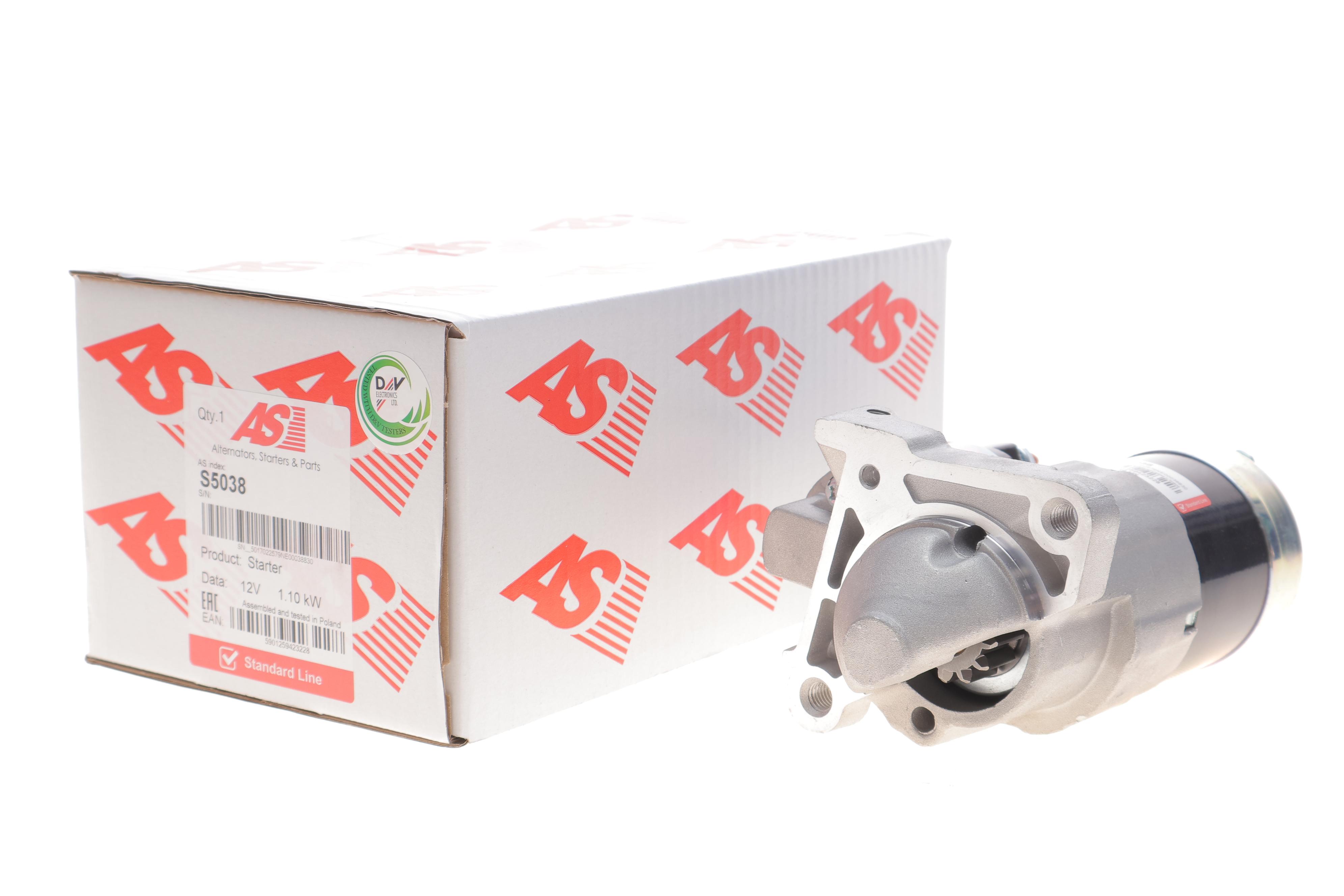 Стартер Renault Kangoo/Clio II/III/Megane/Scenic II/Dacia Logan 1.5dCi 01- (12V/1.1kw) (z=12)