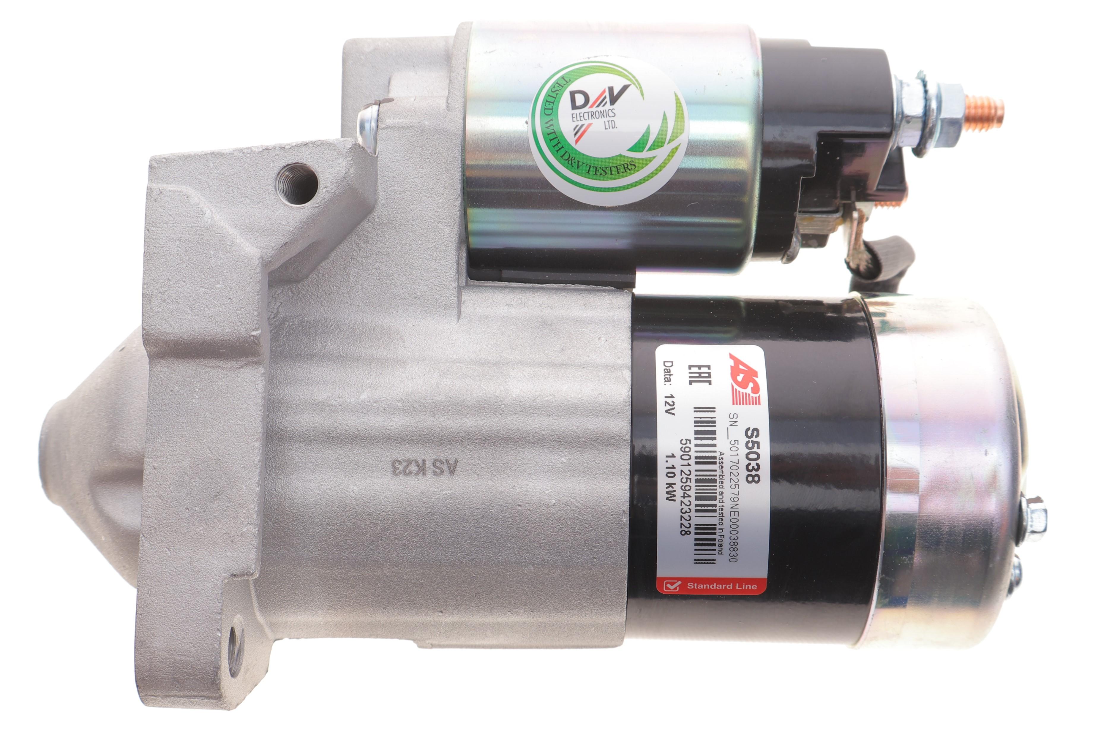 Стартер Renault Kangoo/Megane/Scenic II/Dacia Logan 1.5dCi 01- (12V/1.1kw) (z=12)