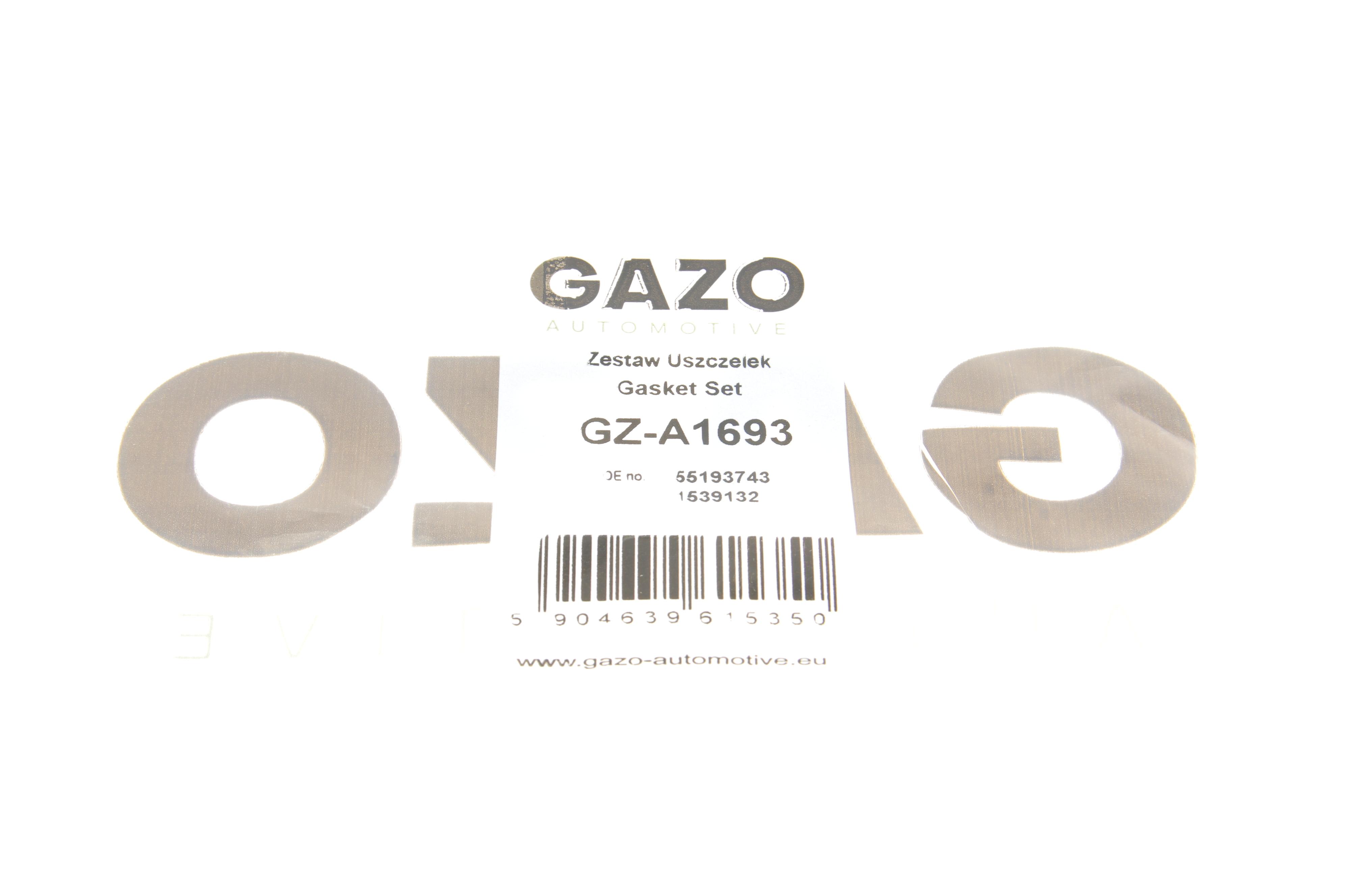 Прокладка радіатора масляного Opel Astra/Meriva 1.3D 03- (к-кт)