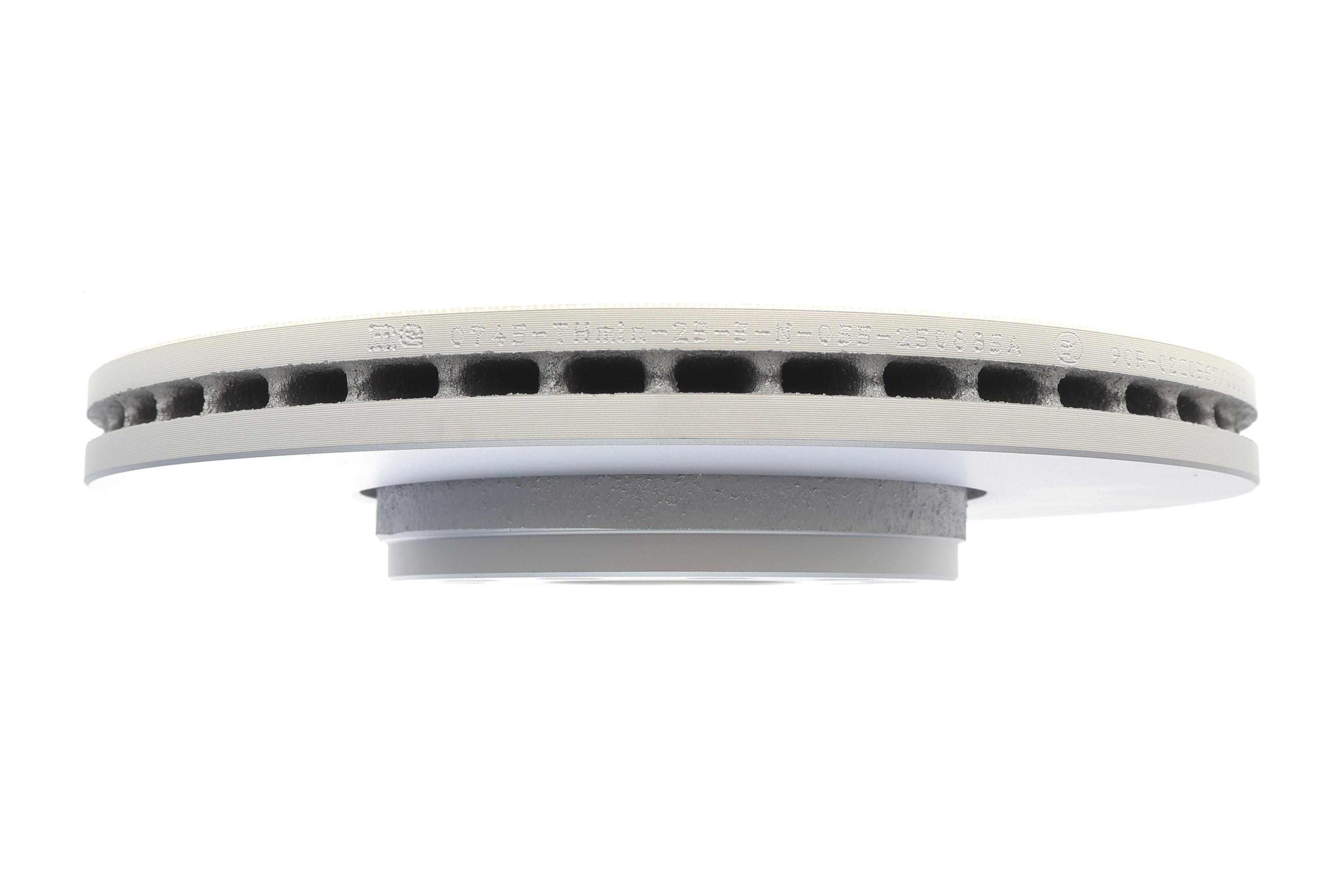 Диск гальмівний (передній) Skoda Superb/VW Passat 00-08 (288x25) (з покриттям) (вентильований)