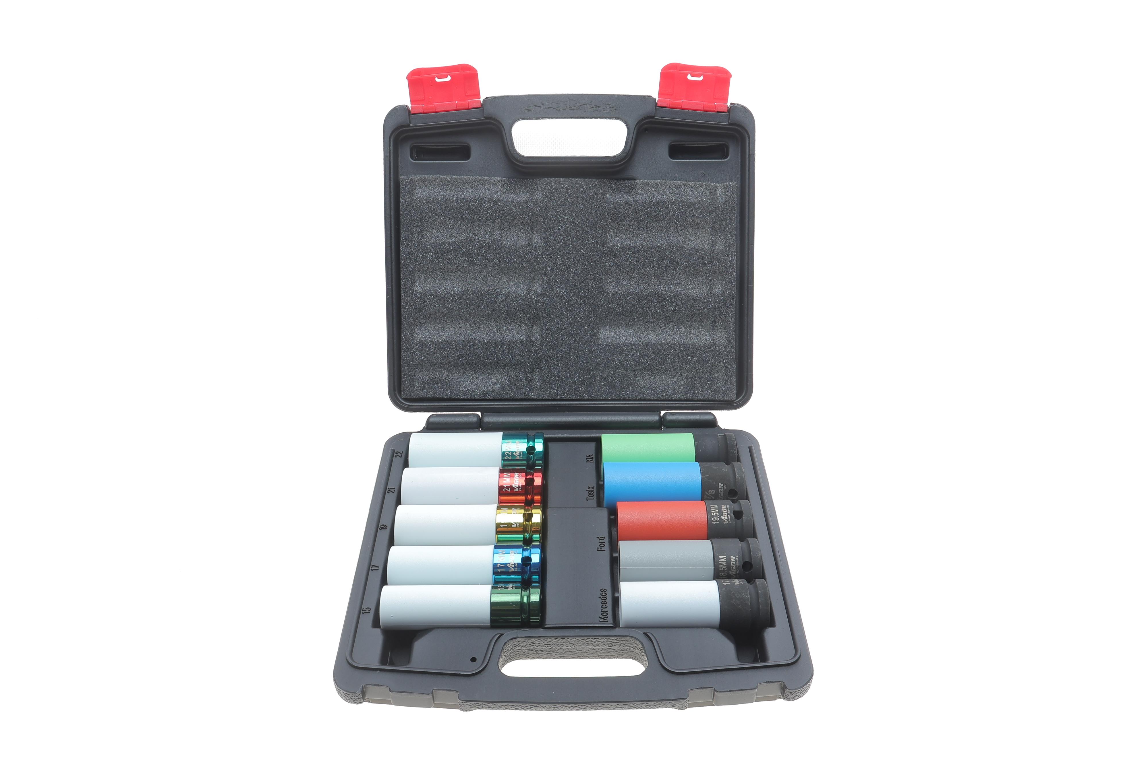 Набір ударних головок 1/2" 15-22 мм