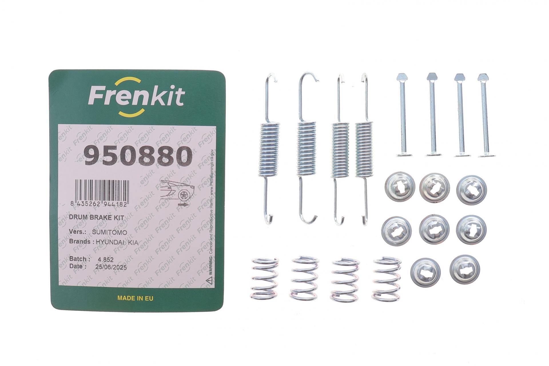 Комплект пружинок колодок ручника Hyundai Terracan/Kia Sorento 2.4-3.5 01- (Sumitomo)