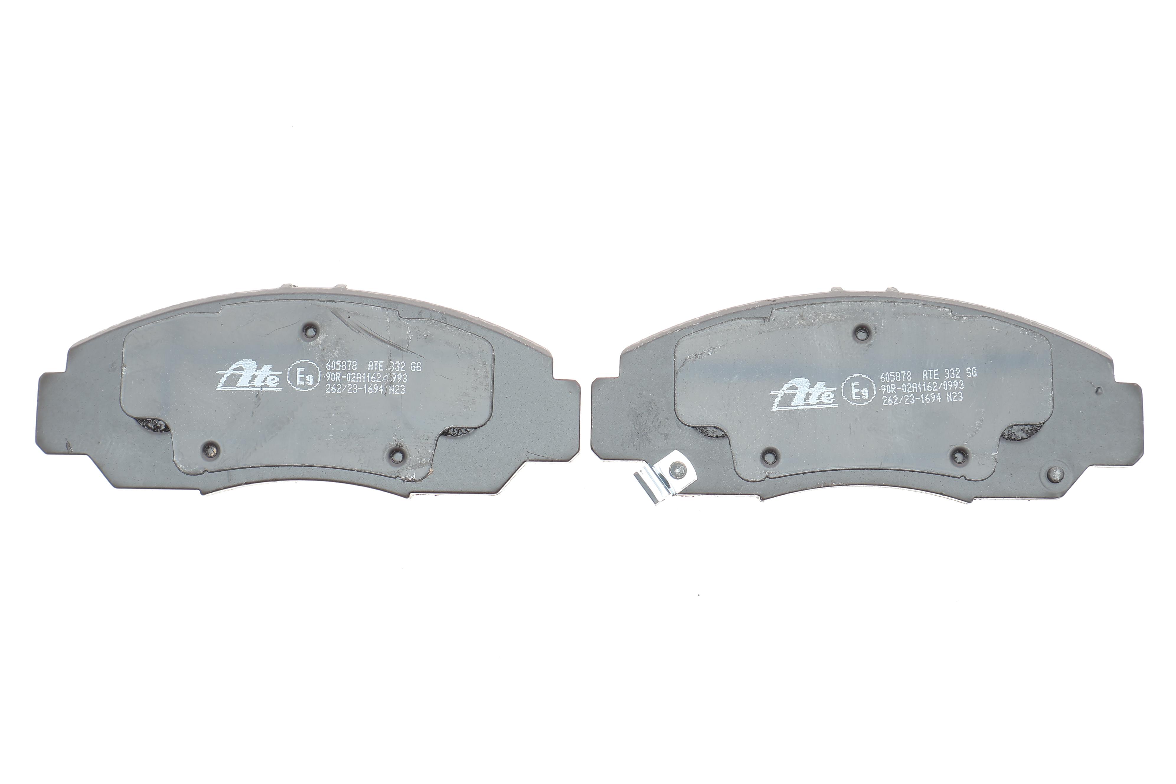 Колодки тормозные (передние) Honda Civic VII-IX 99-/FR-V 04-/Stream 01-