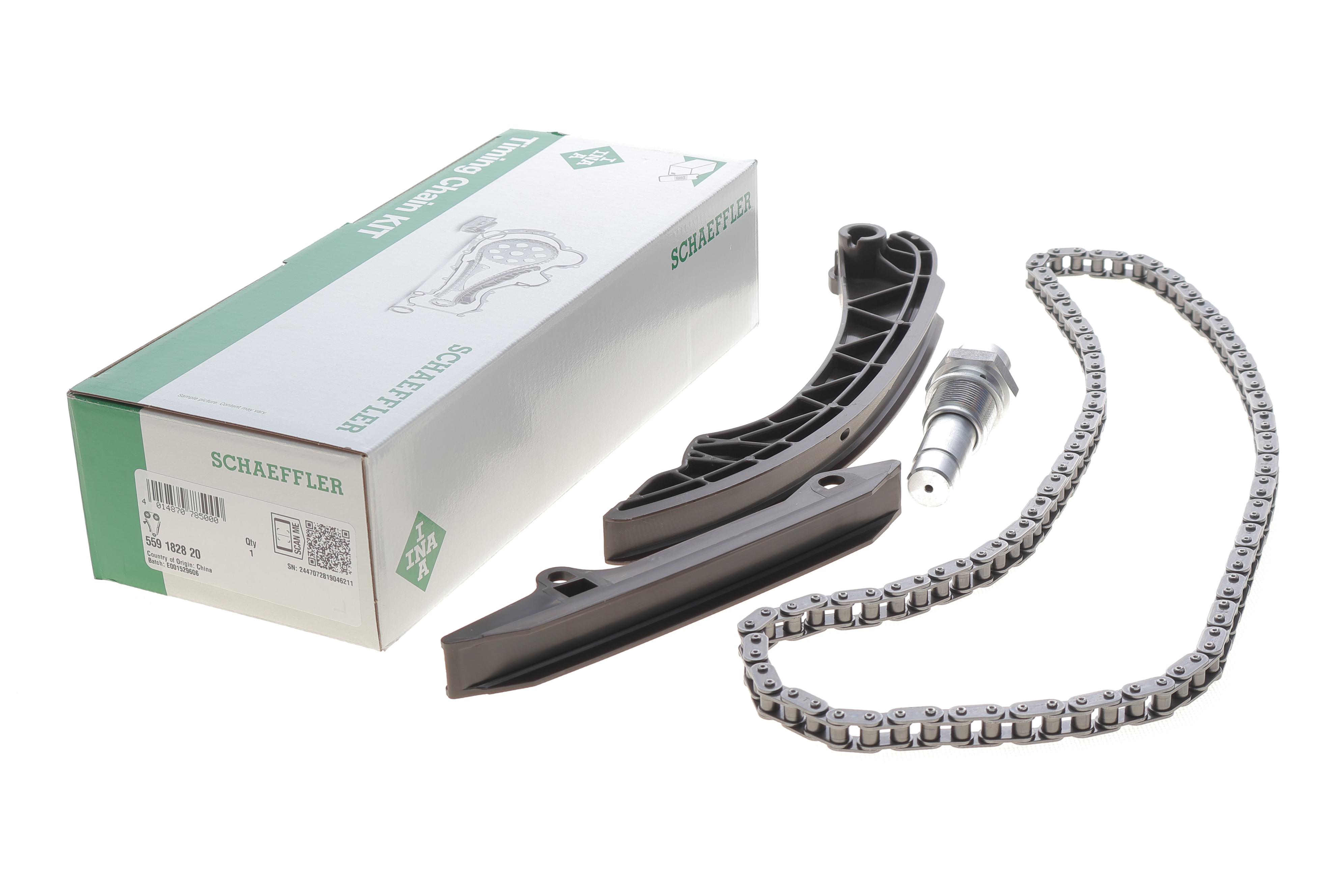 Комплект ланцюга ГРМ BMW 3 (E36/E46)/5 (E39/E60)/7 (E65/E66/E67) 2.0-3.0 92-08 M54 B30, (ланцюг INA)