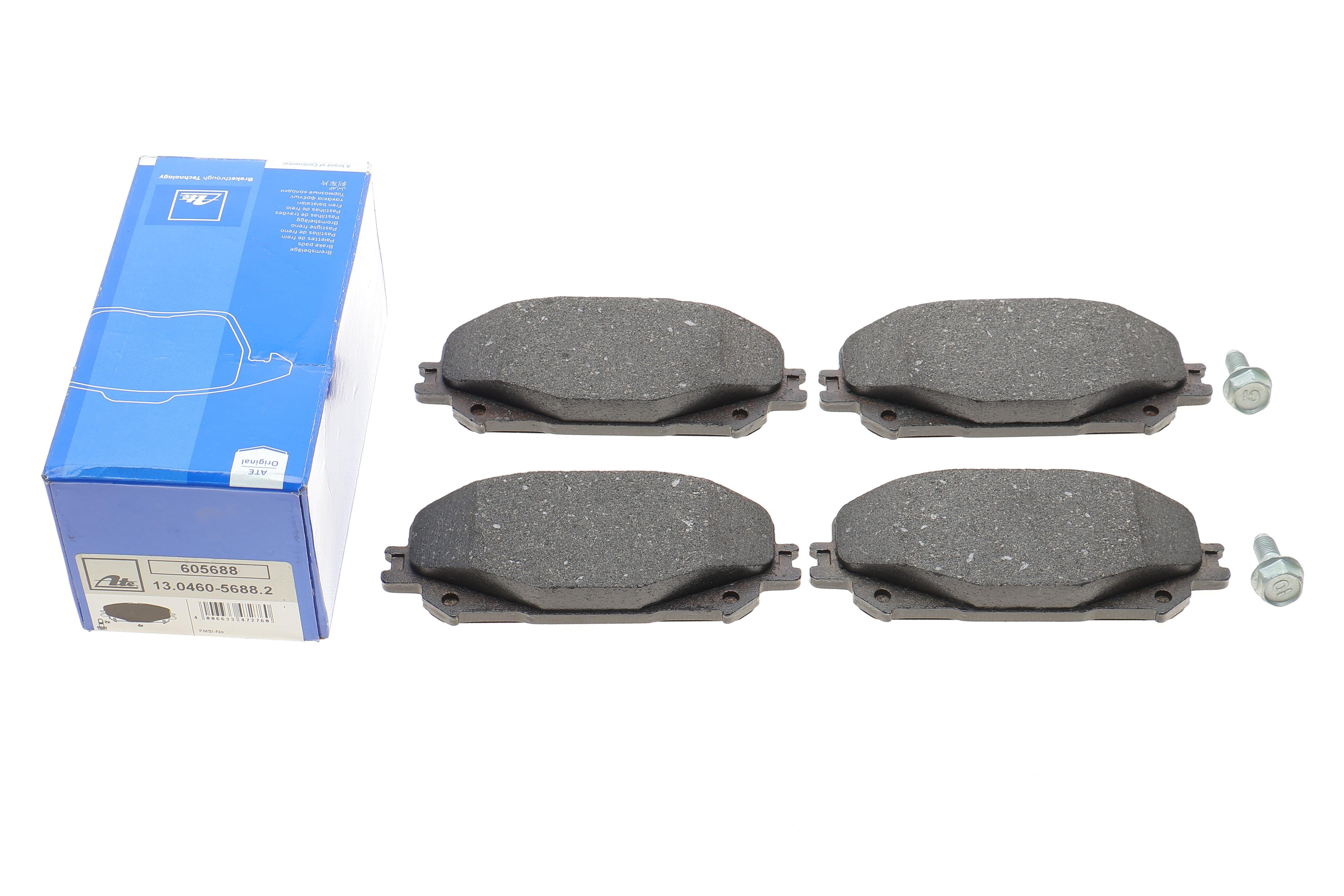 Колодки гальмівні (передні) Renault Scenic IV 16-/Megane IV 15-/Espace V 15-