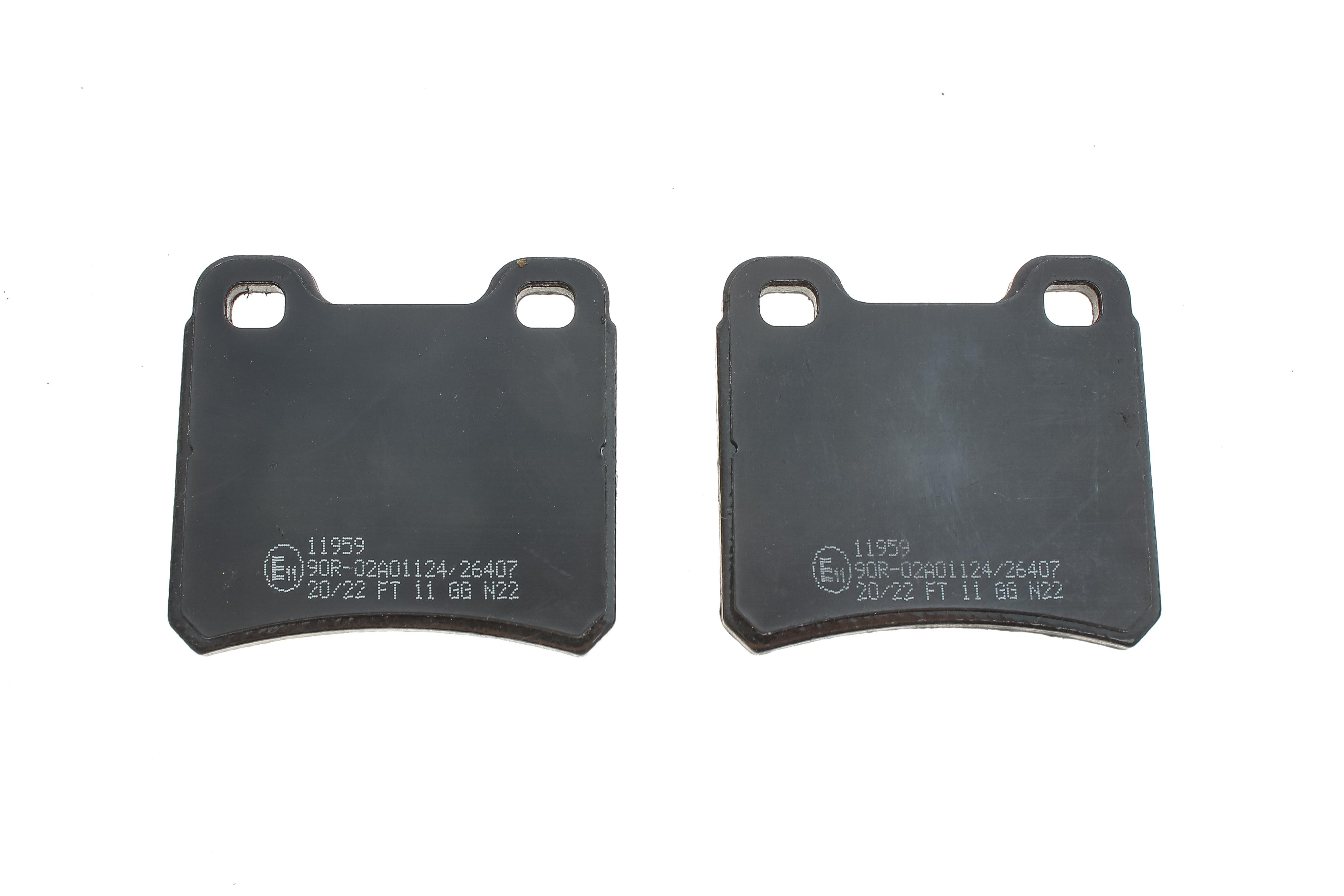 Колодки гальмівні (задні) Opel Astra F 91-01/Kadett E 86-91/Vectra A 88-95