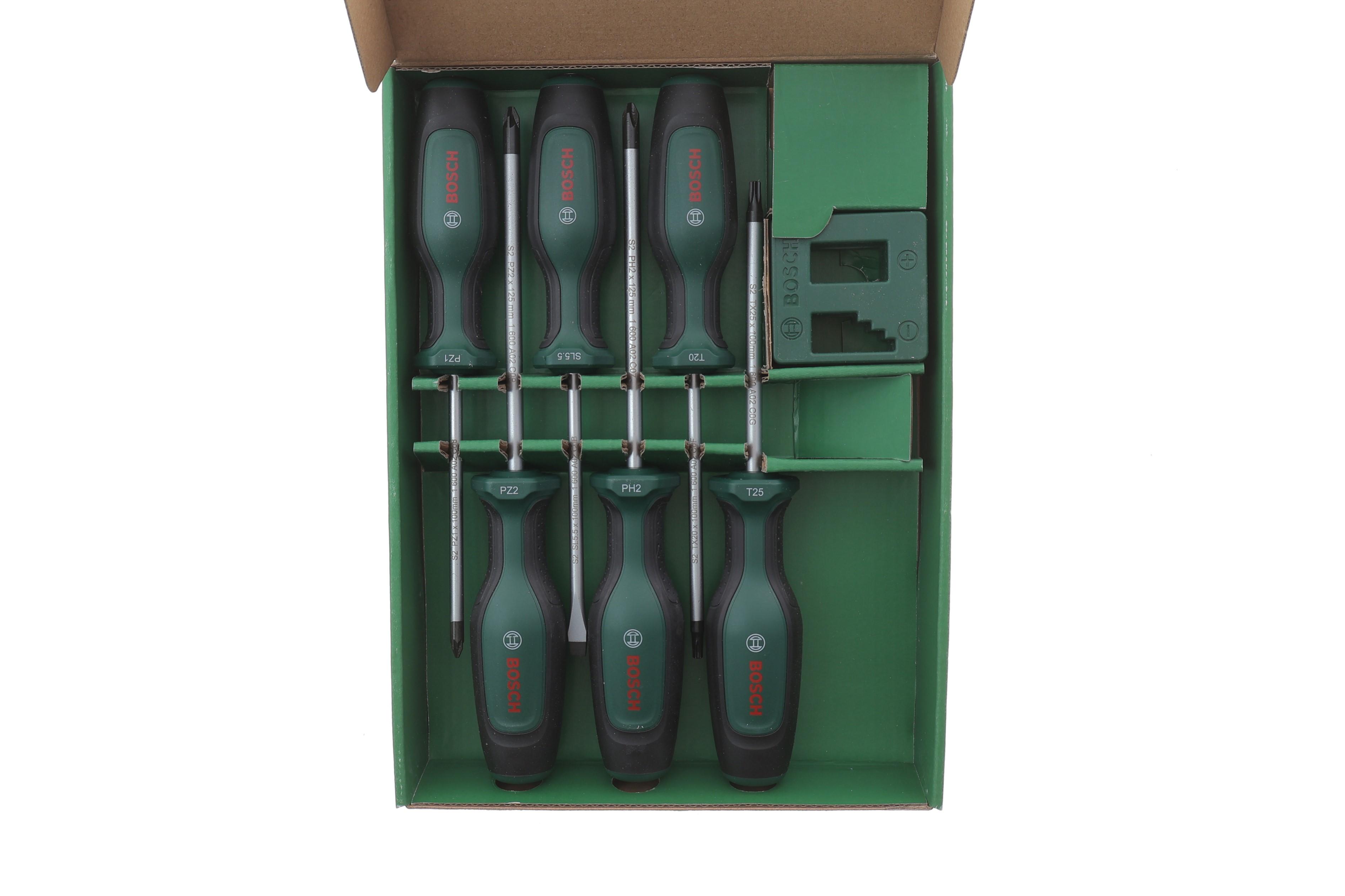 Набор отверток Torx/PH/PZ/SL 6 ед.