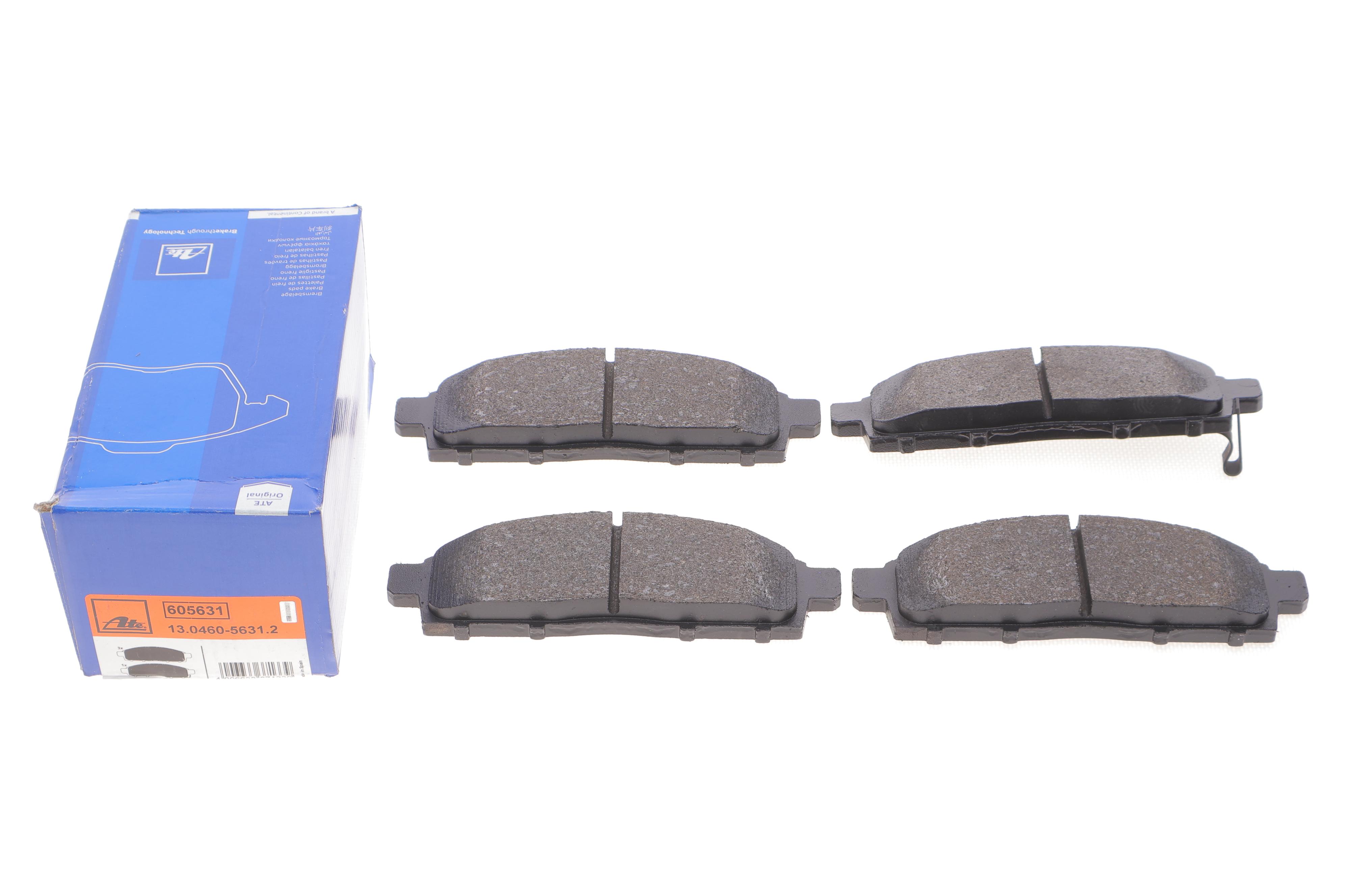 Колодки гальмівні (передні) Mitsubishi L200 05-/Pajero Sport II 08-/Fiat Fullback 16-