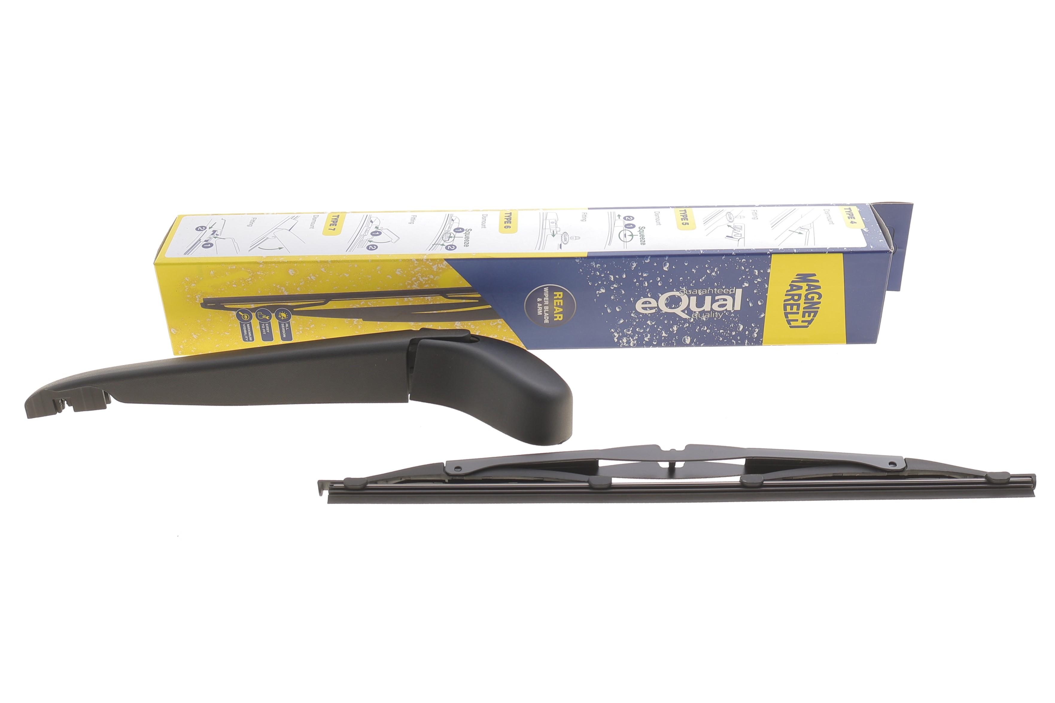 Рычаг стеклоочистителя (задний) Volvo V50 04-12 (+щетка) (L=350mm)